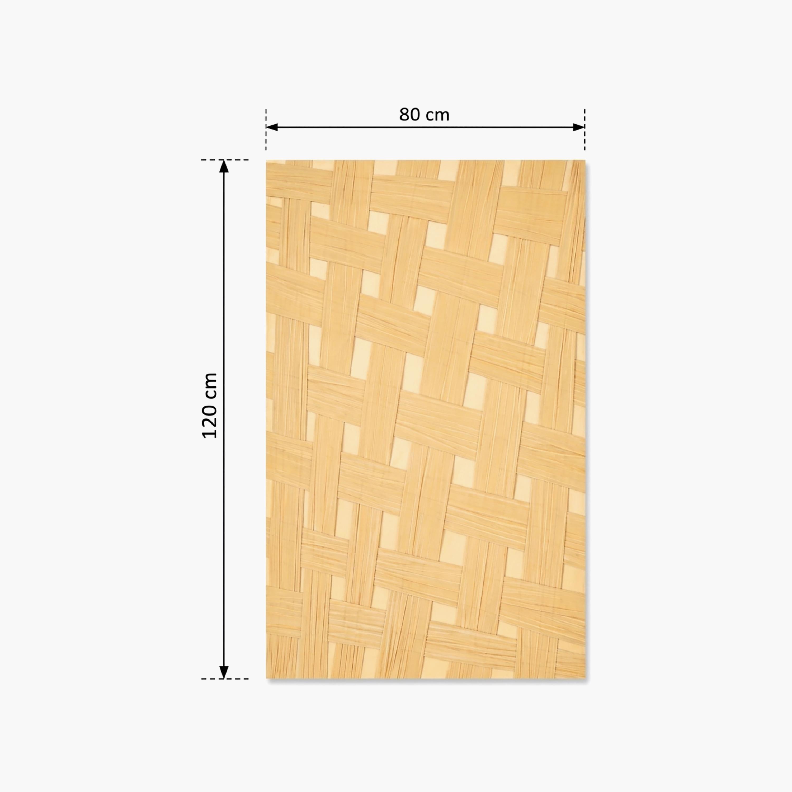 Maria Homes Beige Canvas Woven Pattern Wall Art-household-walldecorandmirrors-wallart-image-4