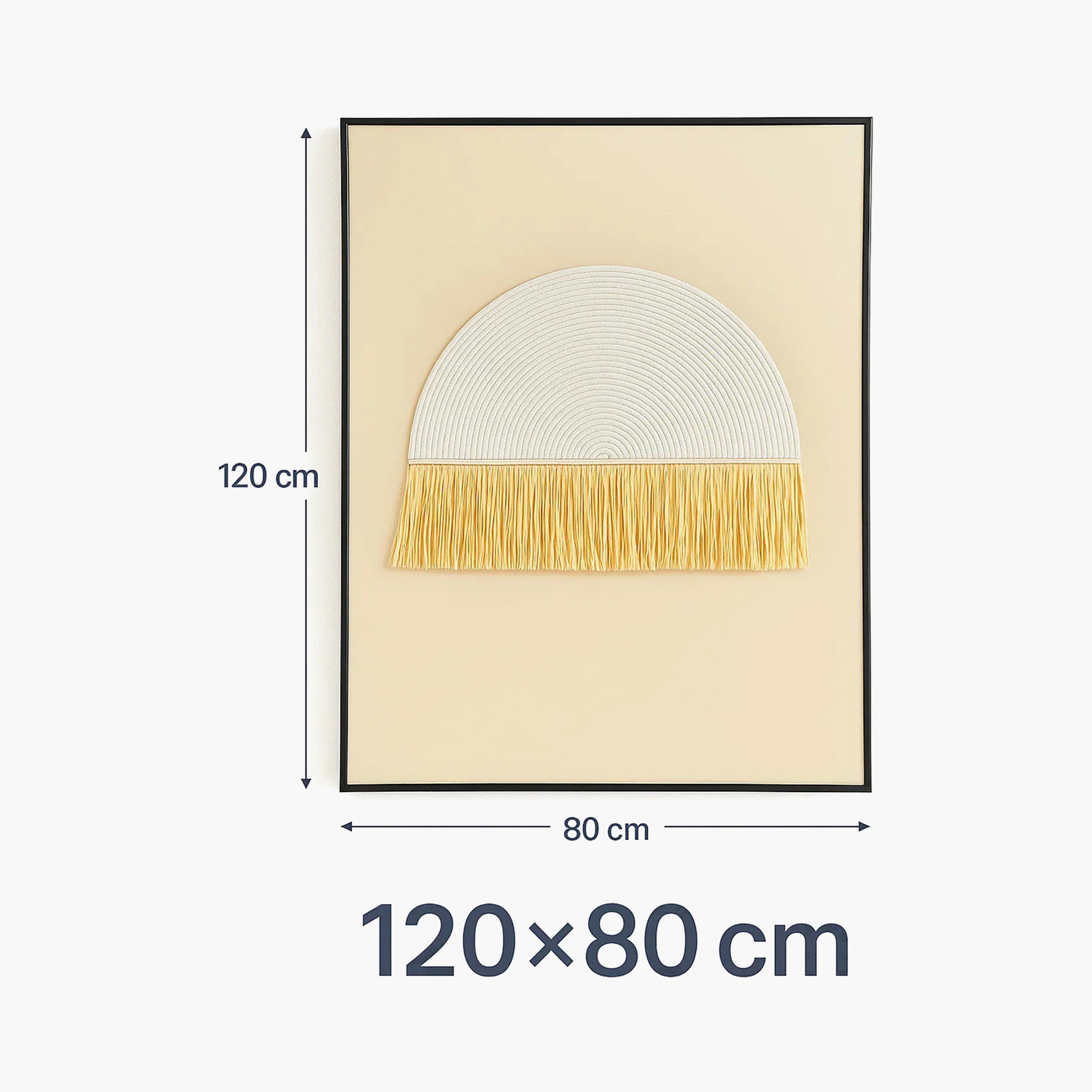 لوحة جدارية بألوان متعددة من قماش كانفس بملمس وتصميم تجريدي من ماريا هومز-household-walldecorandmirrors-wallart-image-6