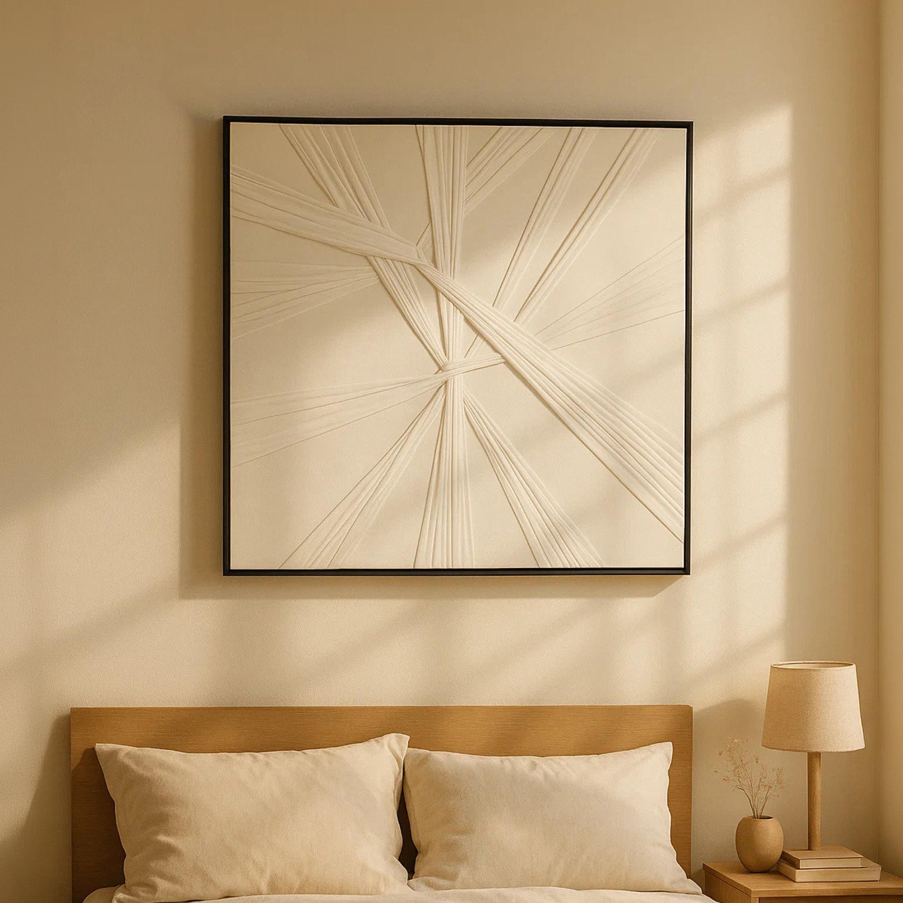 لوحة جدارية بتصميم تجريدية من قماش الكانفاس الأبيض من ماريا هومز-household-walldecorandmirrors-wallart-image-1