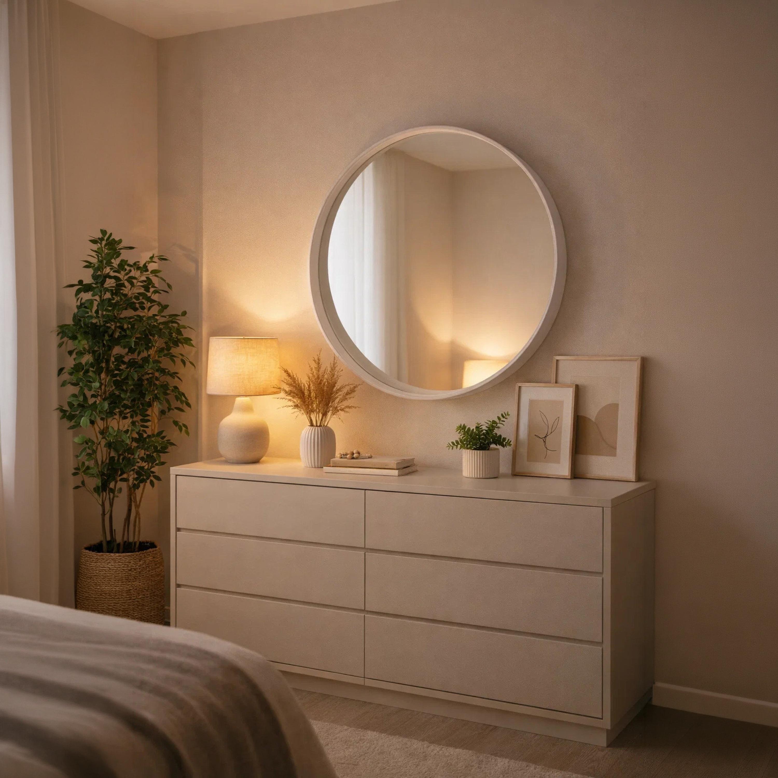 مرآة حائط دائرية من الزجاج من ماريا هومز-household-walldecorandmirrors-mirrors-wallmirrors-image-3