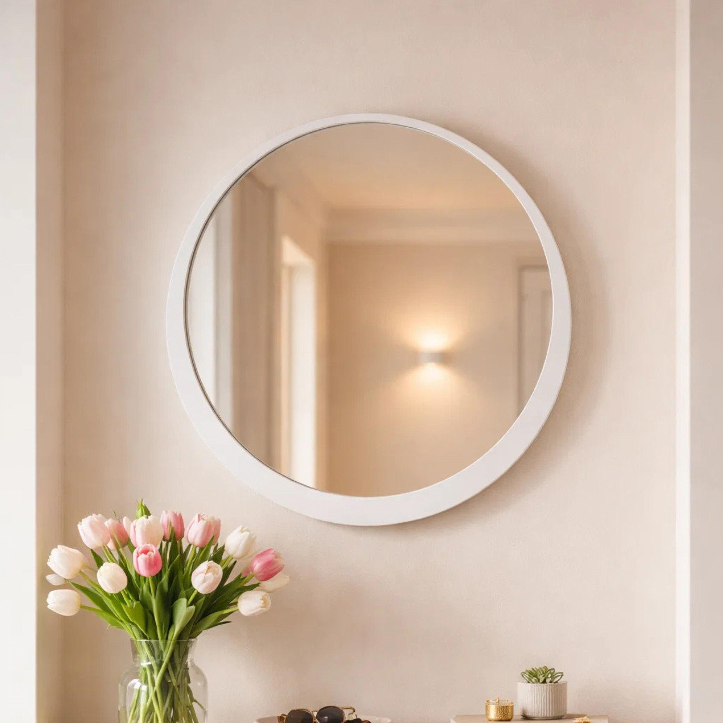 Maria Homes Glass Round Wall Mirror-household-walldecorandmirrors-mirrors-wallmirrors-image-1