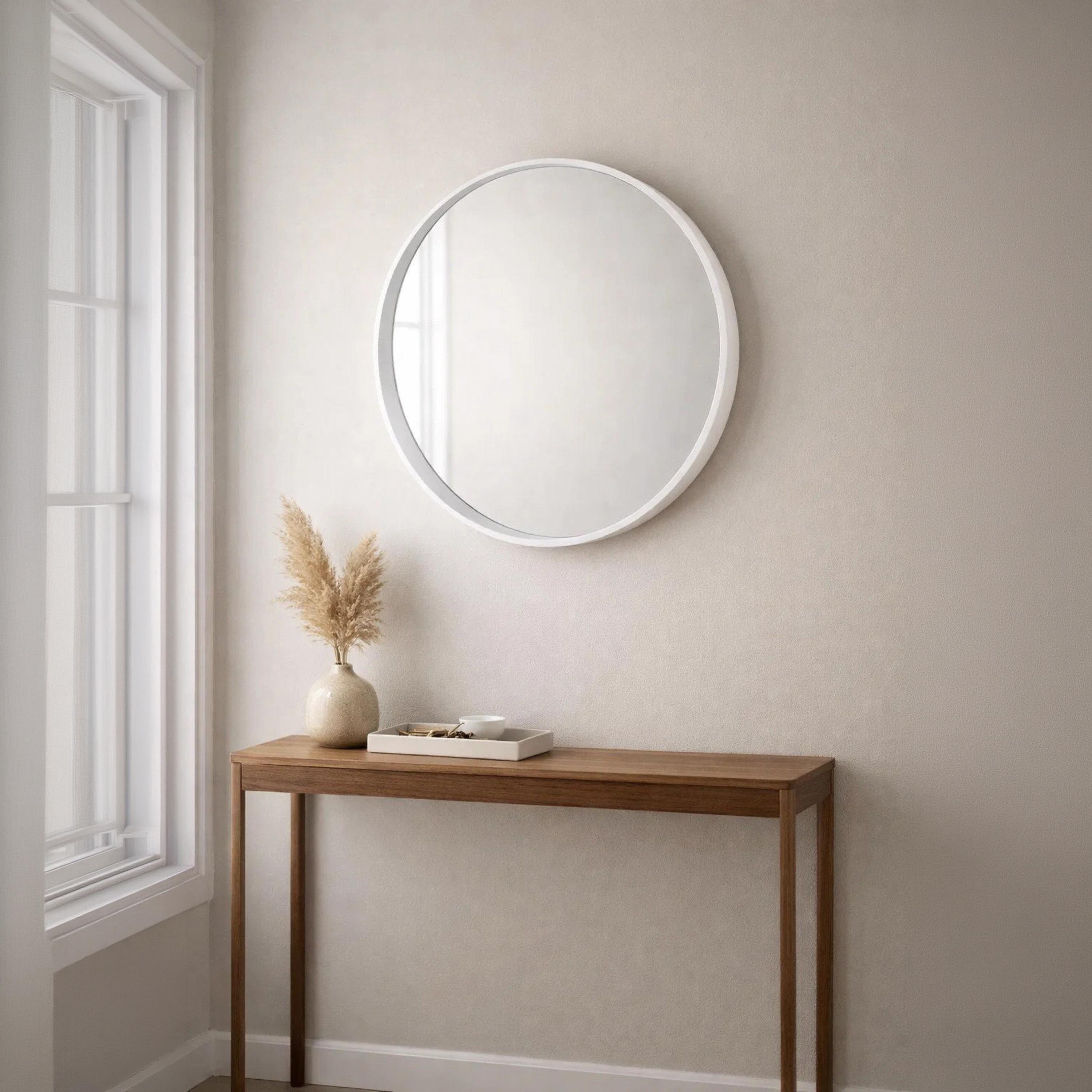 Maria Homes Glass Round Wall Mirror-household-walldecorandmirrors-mirrors-wallmirrors-image-2