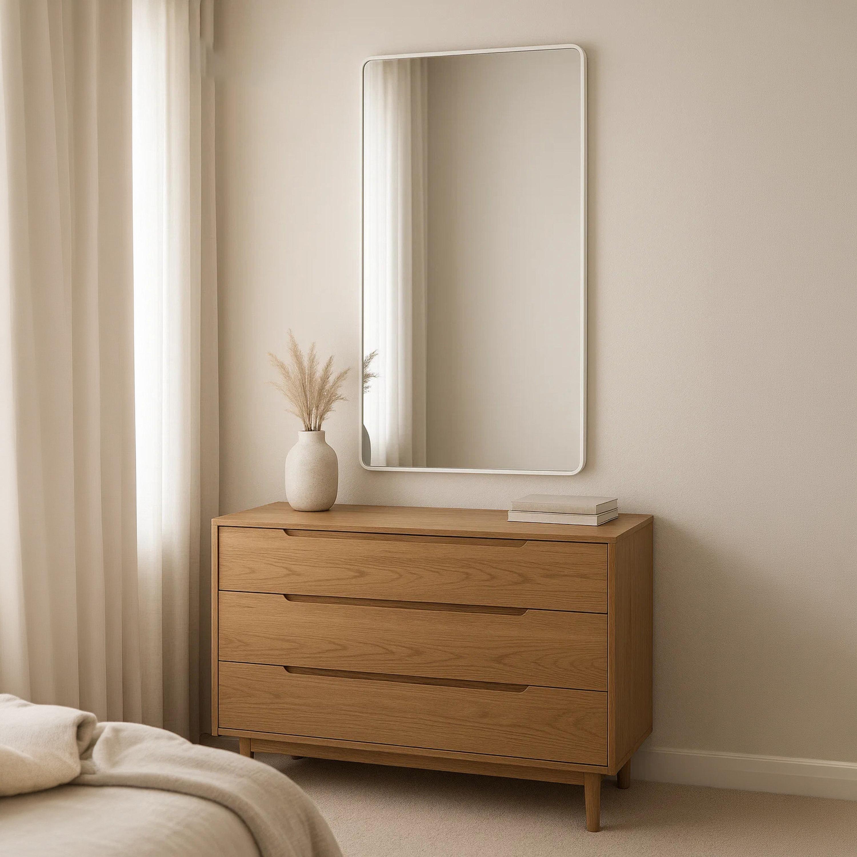 Maria Homes Glass Rectangular Wall Mirror-household-walldecorandmirrors-mirrors-wallmirrors-image-3