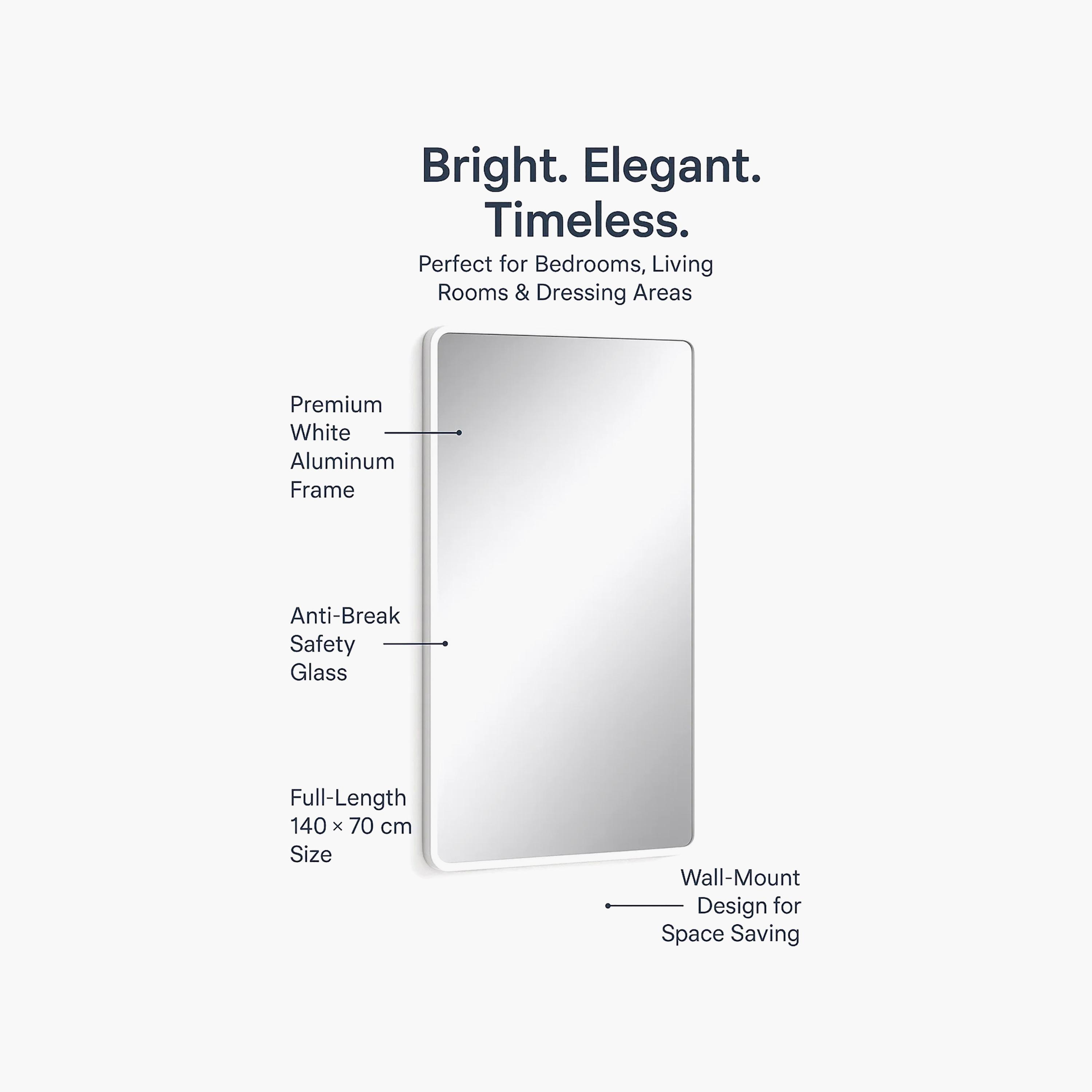 Maria Homes Glass Rectangular Wall Mirror-household-walldecorandmirrors-mirrors-wallmirrors-image-4