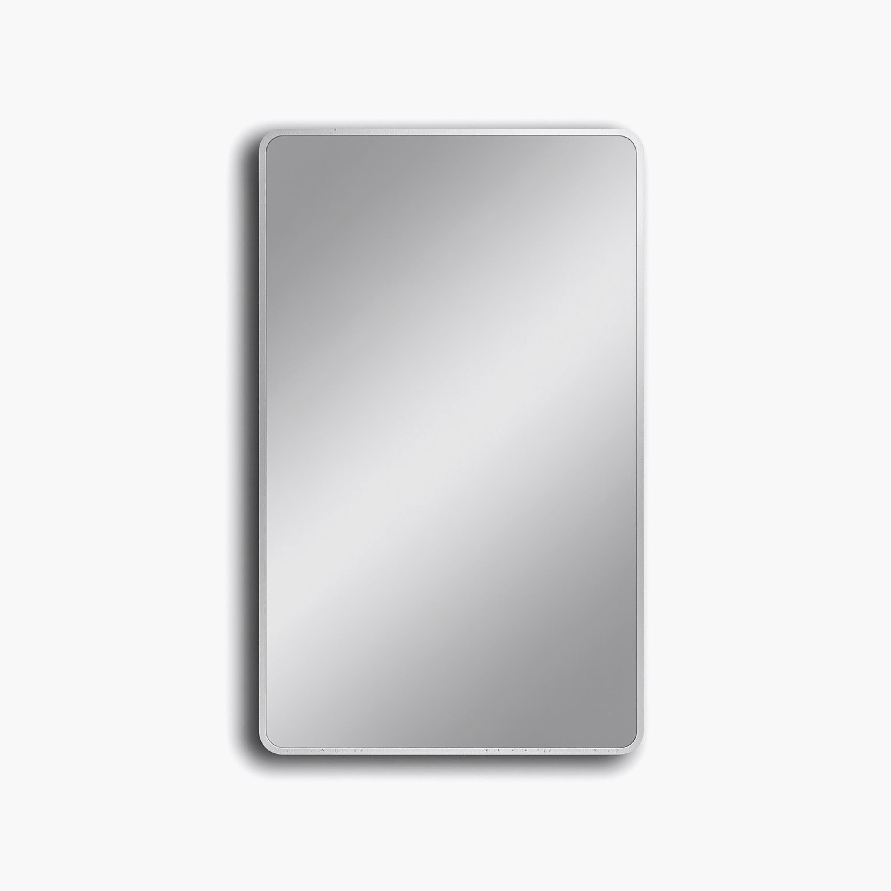 Maria Homes Silver Glass Rectangular Wall Mirror-household-walldecorandmirrors-mirrors-wallmirrors-image-5
