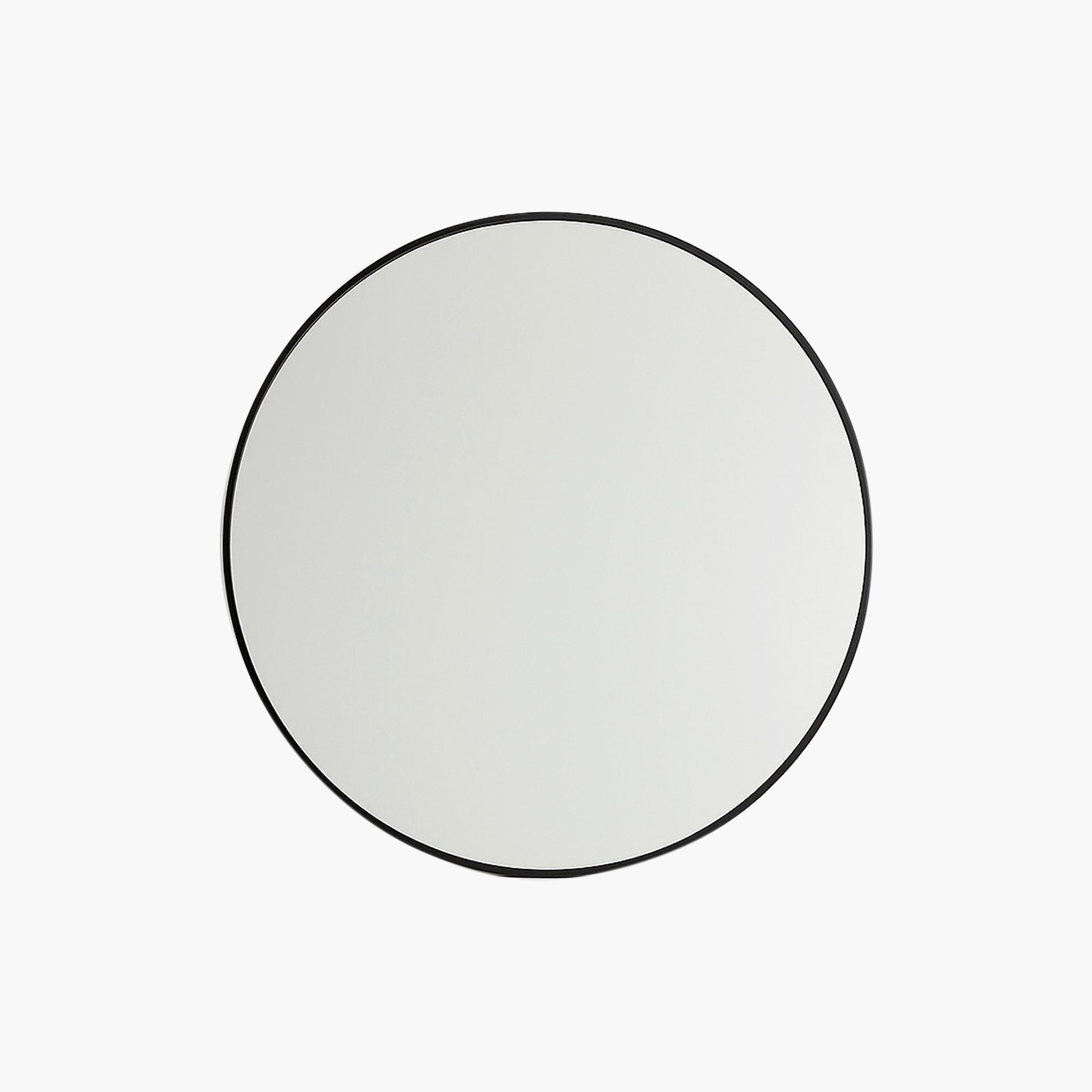 مرآة حائط دائرية زجاجية سوداء من ماريا هومز-household-walldecorandmirrors-mirrors-wallmirrors-image-5