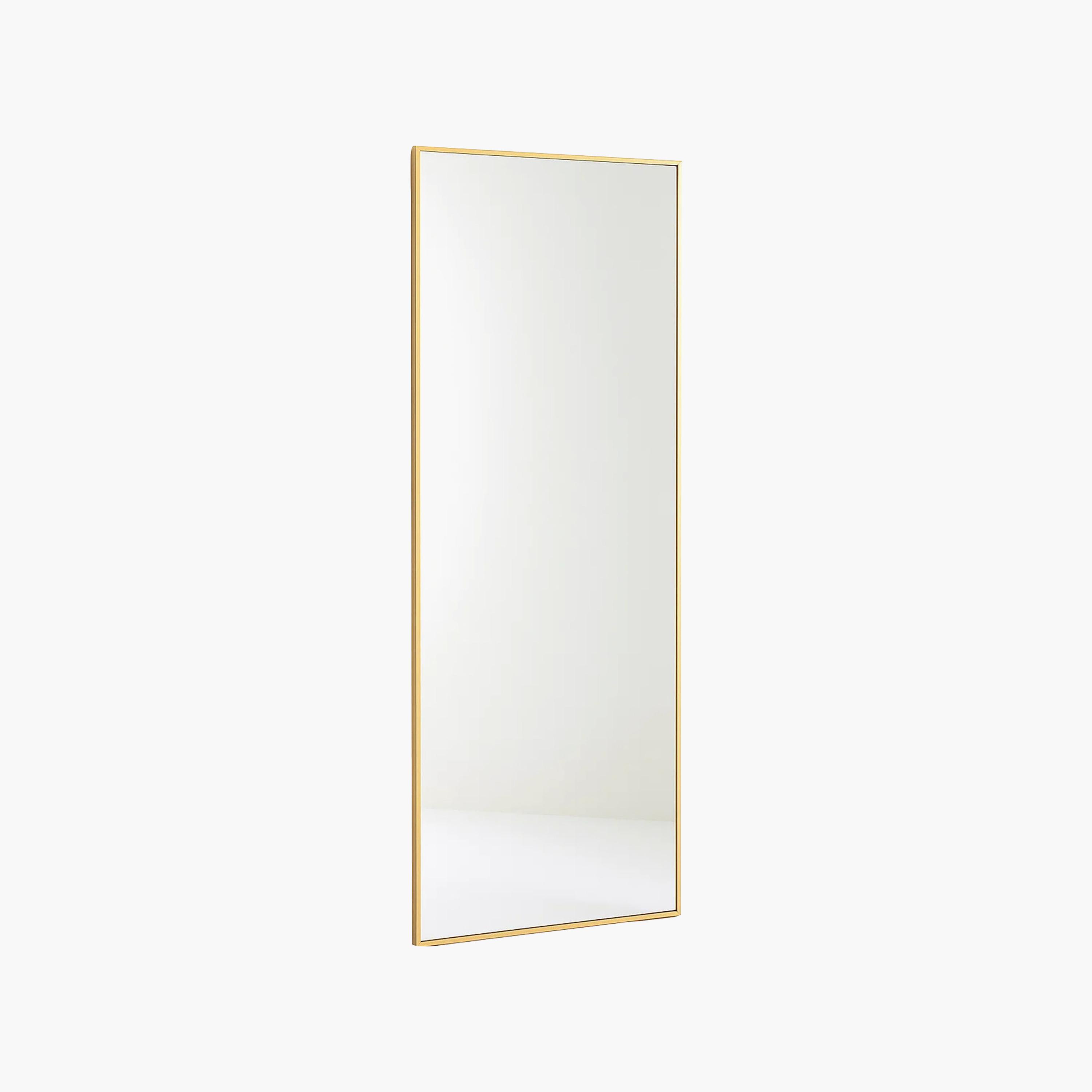 مرآة أرضية مستطيلة من الزجاج بلون الذهب من ماريا هومز-household-walldecorandmirrors-mirrors-wallmirrors-image-5