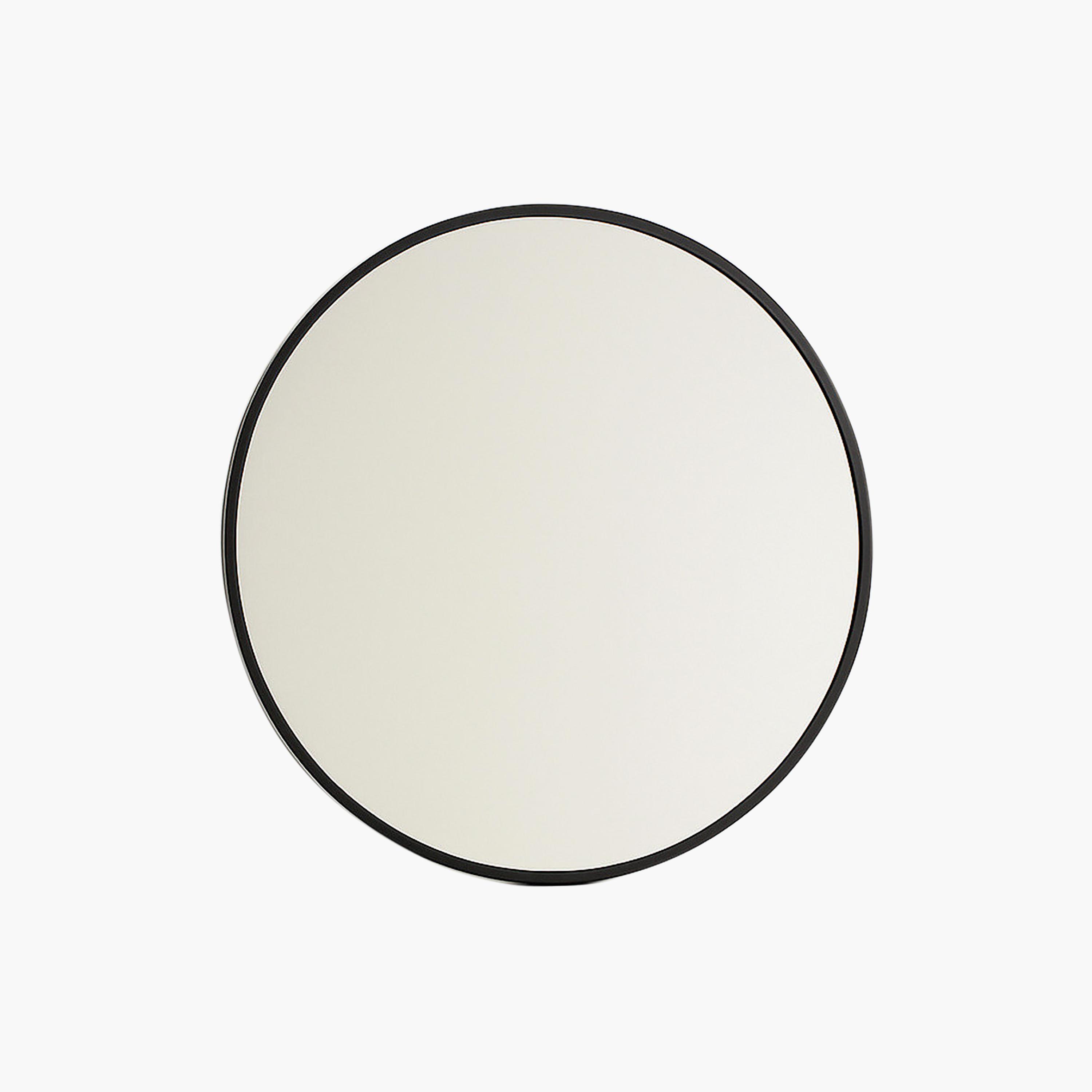 مرآة حائط دائرية زجاجية سوداء من ماريا هومز-household-walldecorandmirrors-mirrors-wallmirrors-image-5