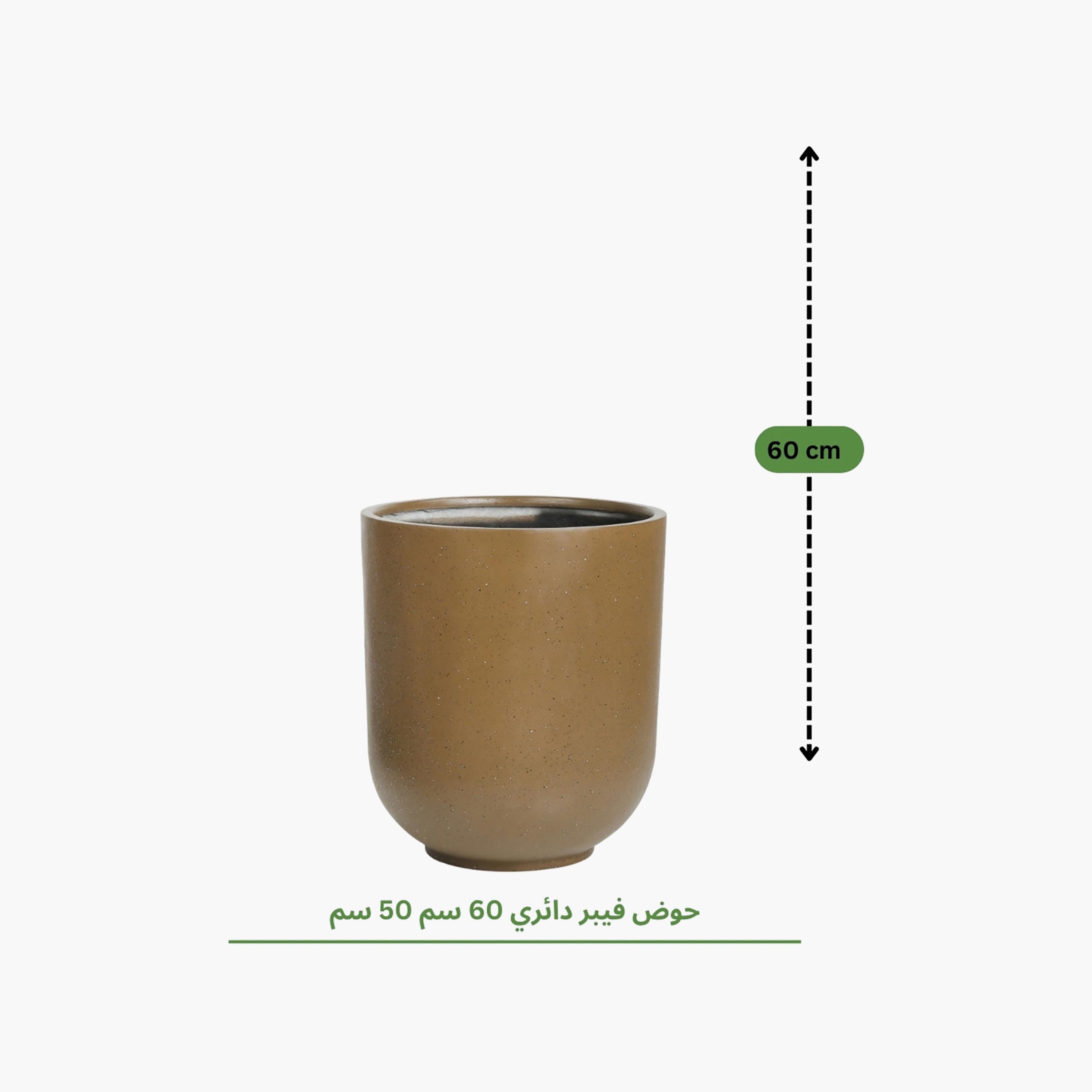 أصيص نباتات دائري من الألياف من ماريا هومز-household-gardenandoutdoor-potsandplanters-image-3