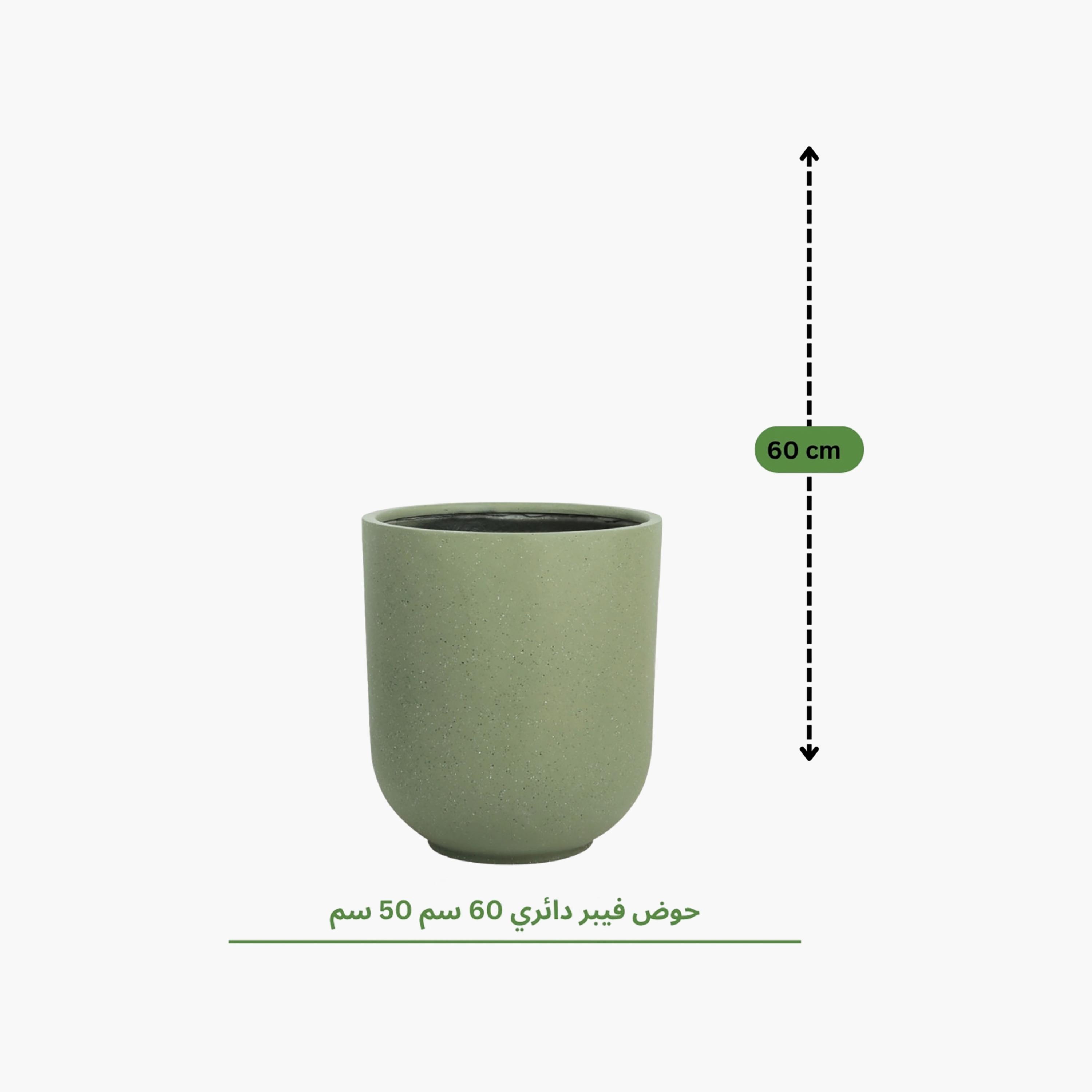 Maria Homes Fibre Round Planter-household-gardenandoutdoor-potsandplanters-image-3