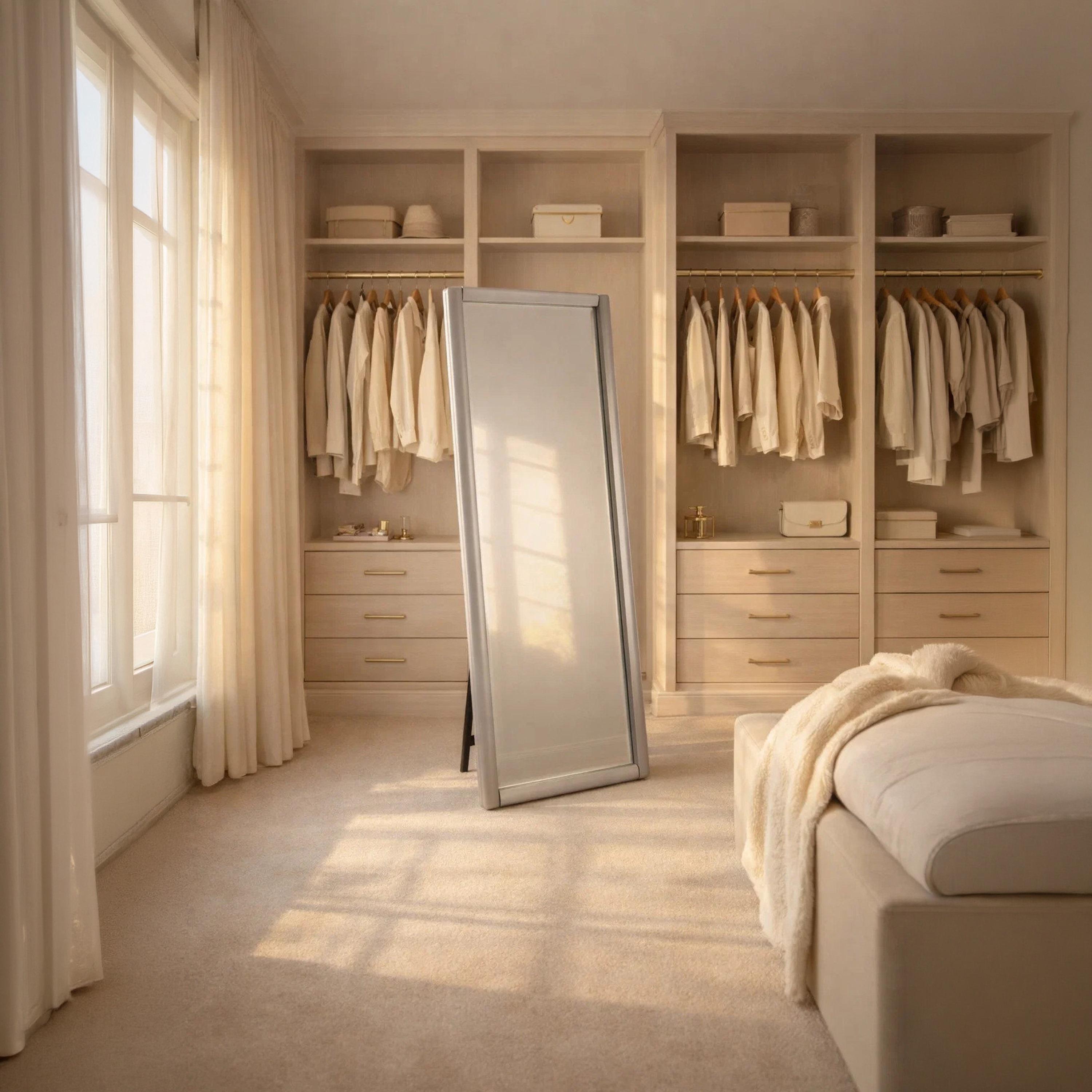 مرآة أرضية مستطيلة من الزجاج من ماريا هومز-household-walldecorandmirrors-mirrors-wallmirrors-image-2