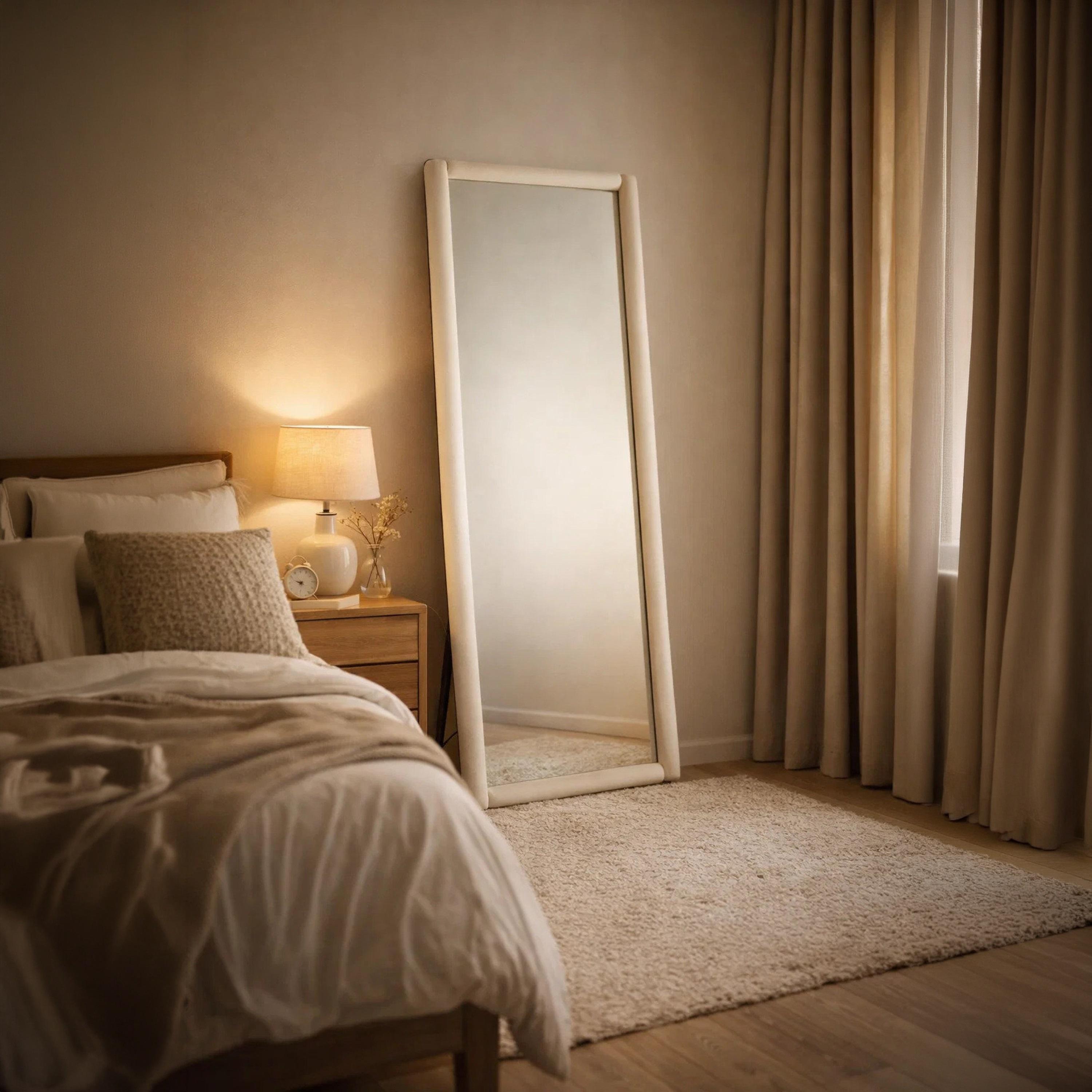 مرآة أرضية مستطيلة من الزجاج من ماريا هومز-household-walldecorandmirrors-mirrors-wallmirrors-image-2