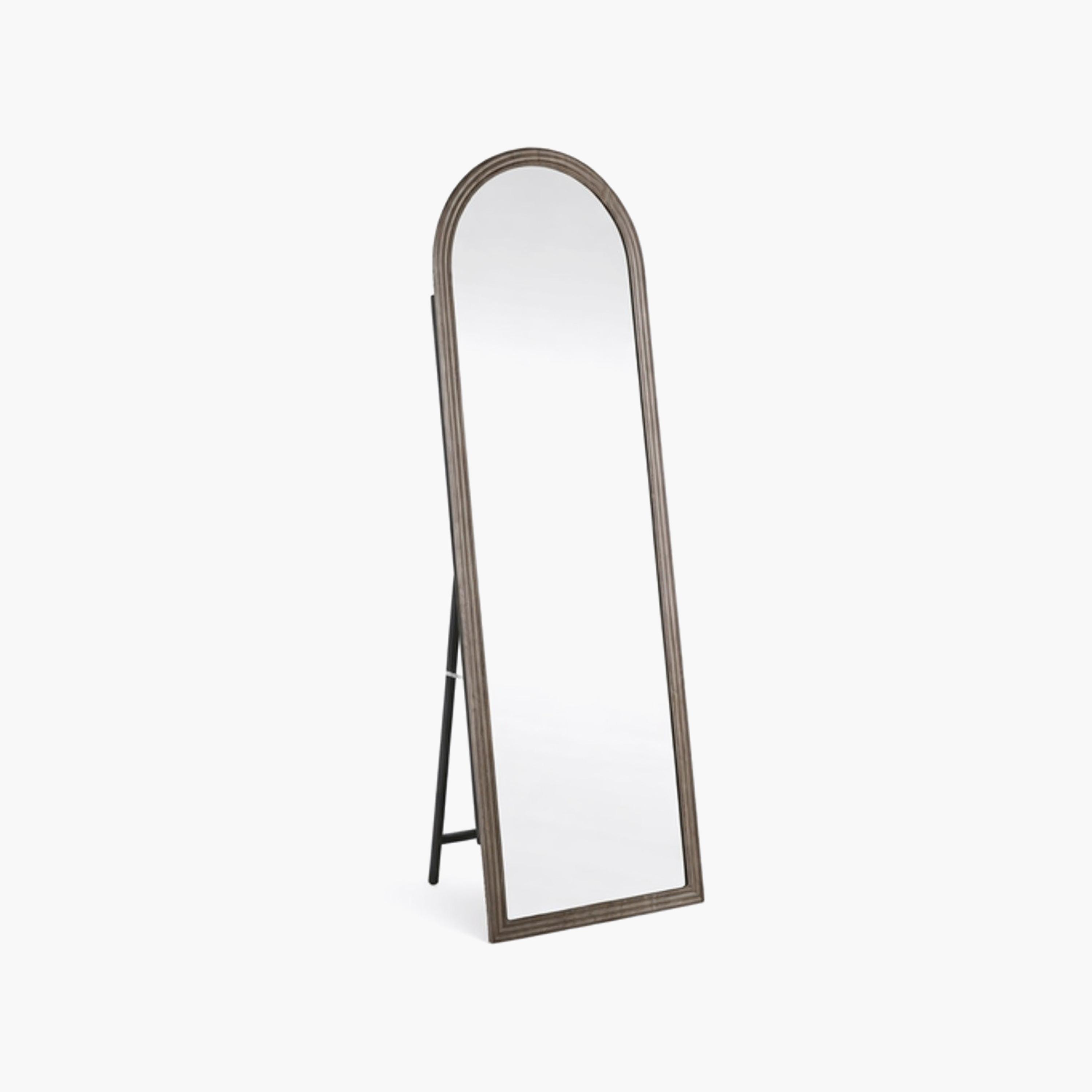 Maria Homes Glass Arched Floor Mirror-household-walldecorandmirrors-mirrors-wallmirrors-image-4