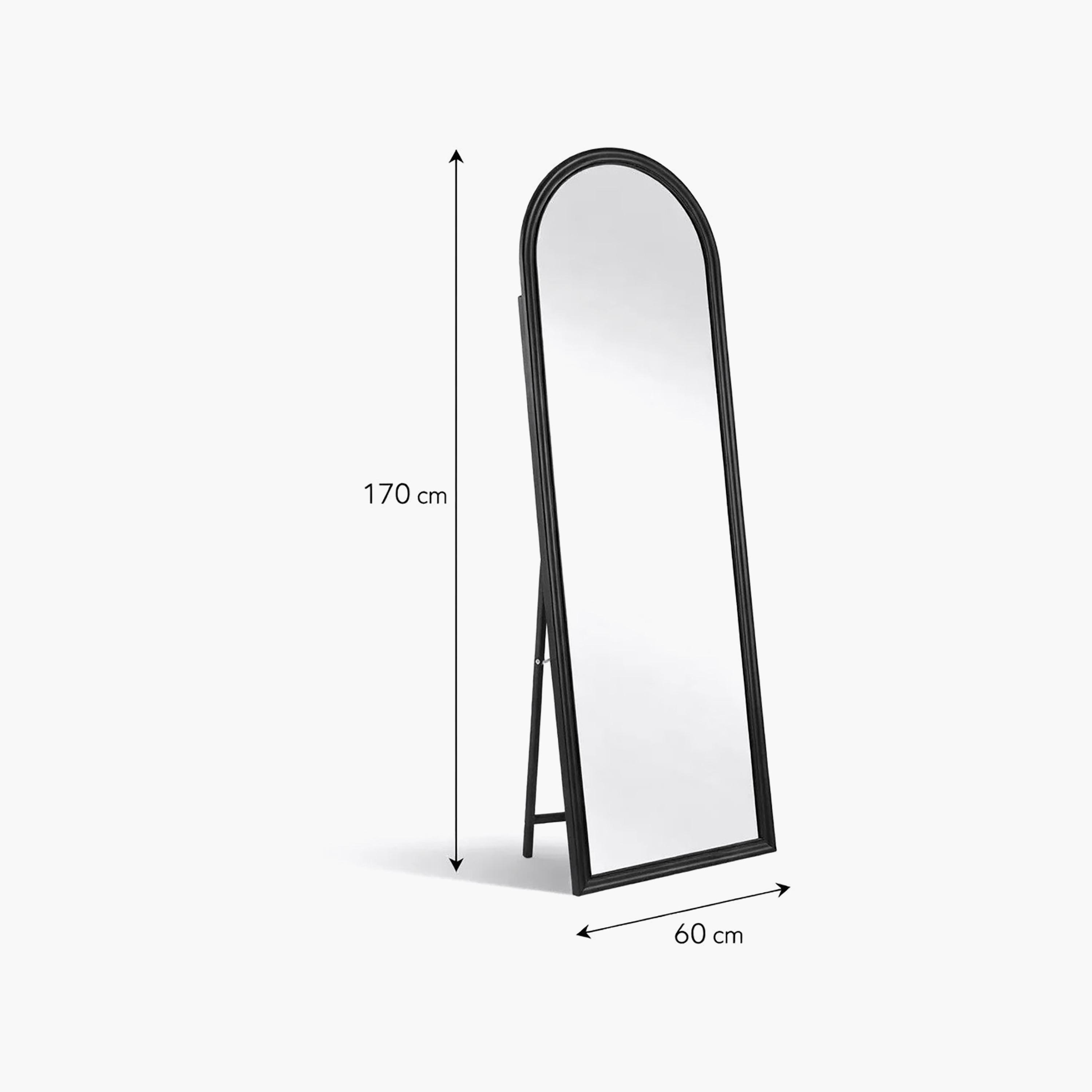 مرآة أرضية زجاجية بتصميم مقوس من ماريا هومز-household-walldecorandmirrors-mirrors-wallmirrors-image-6