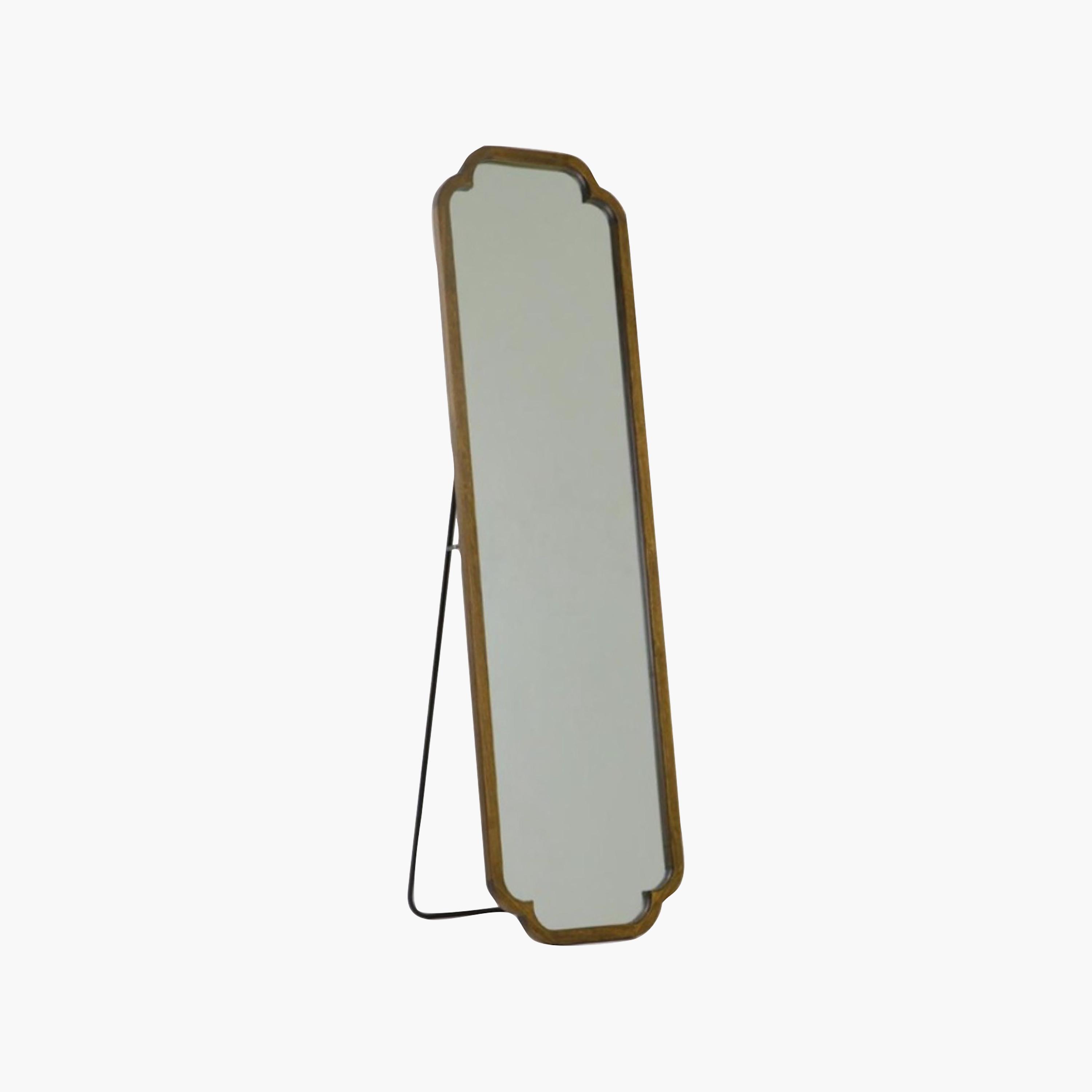 Maria Homes Brown Glass Floor Mirror-household-walldecorandmirrors-mirrors-wallmirrors-image-5