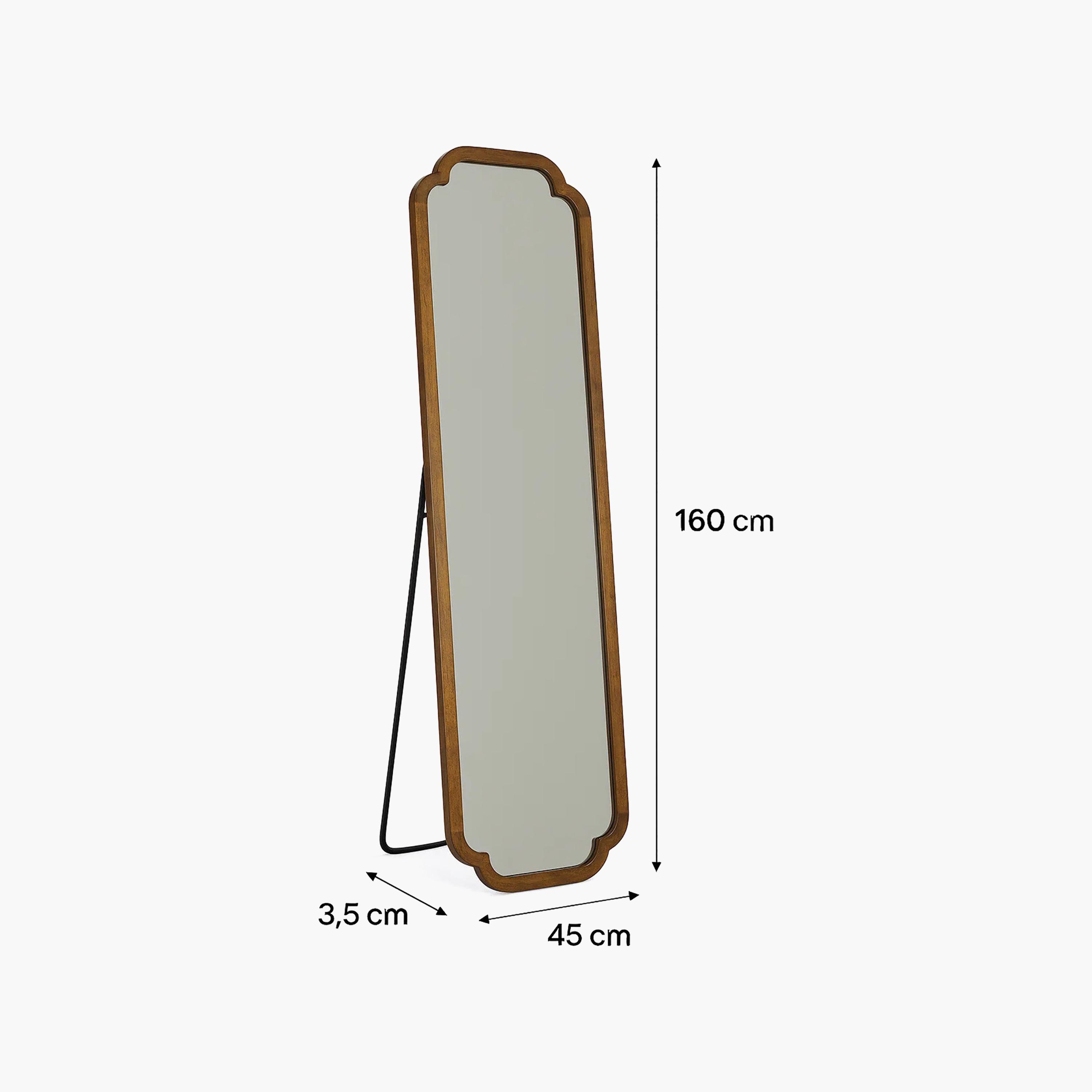 Maria Homes Brown Glass Floor Mirror-household-walldecorandmirrors-mirrors-wallmirrors-image-6