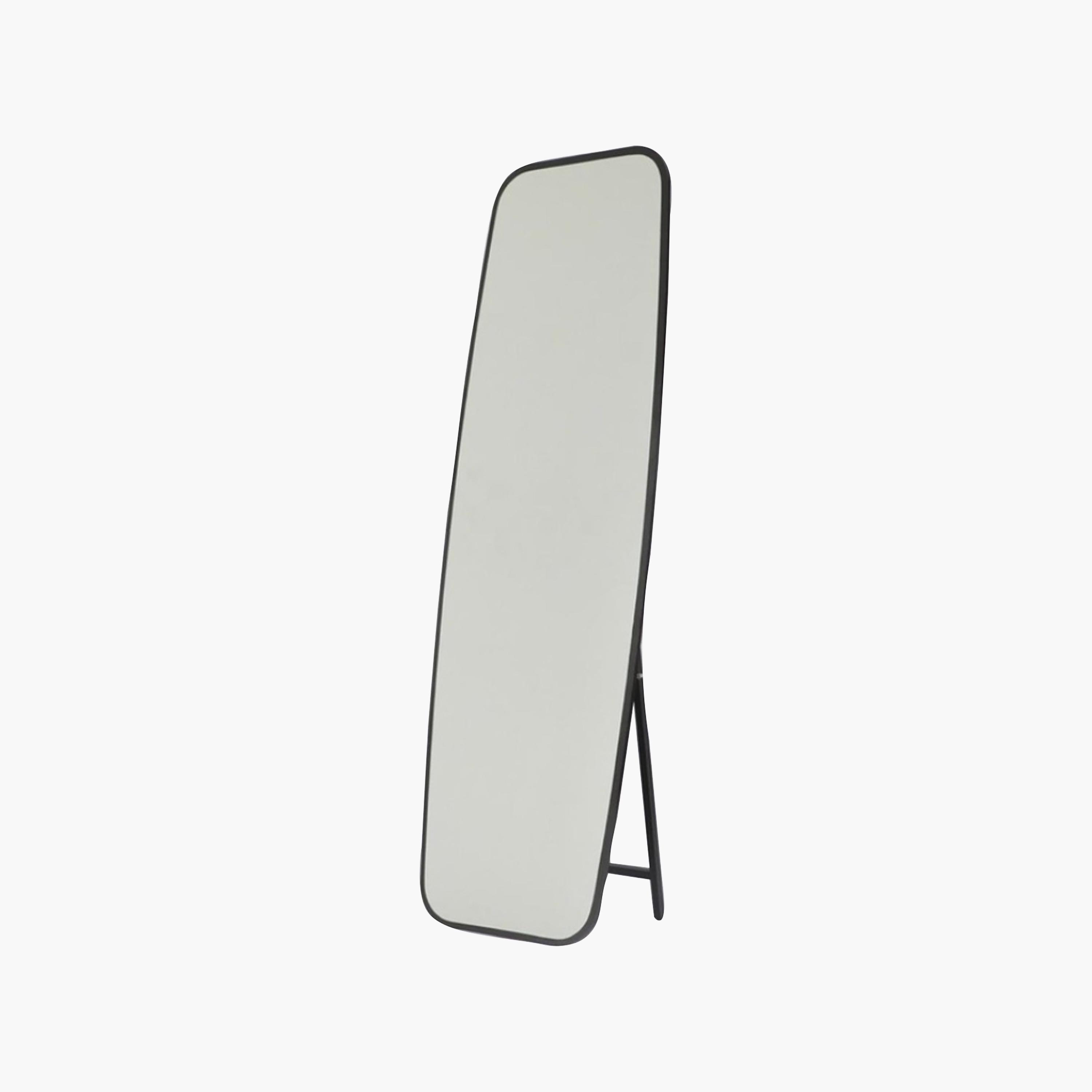 مرآة أرضية مستديرة زجاجية سوداء من ماريا هومز-household-walldecorandmirrors-mirrors-wallmirrors-image-5