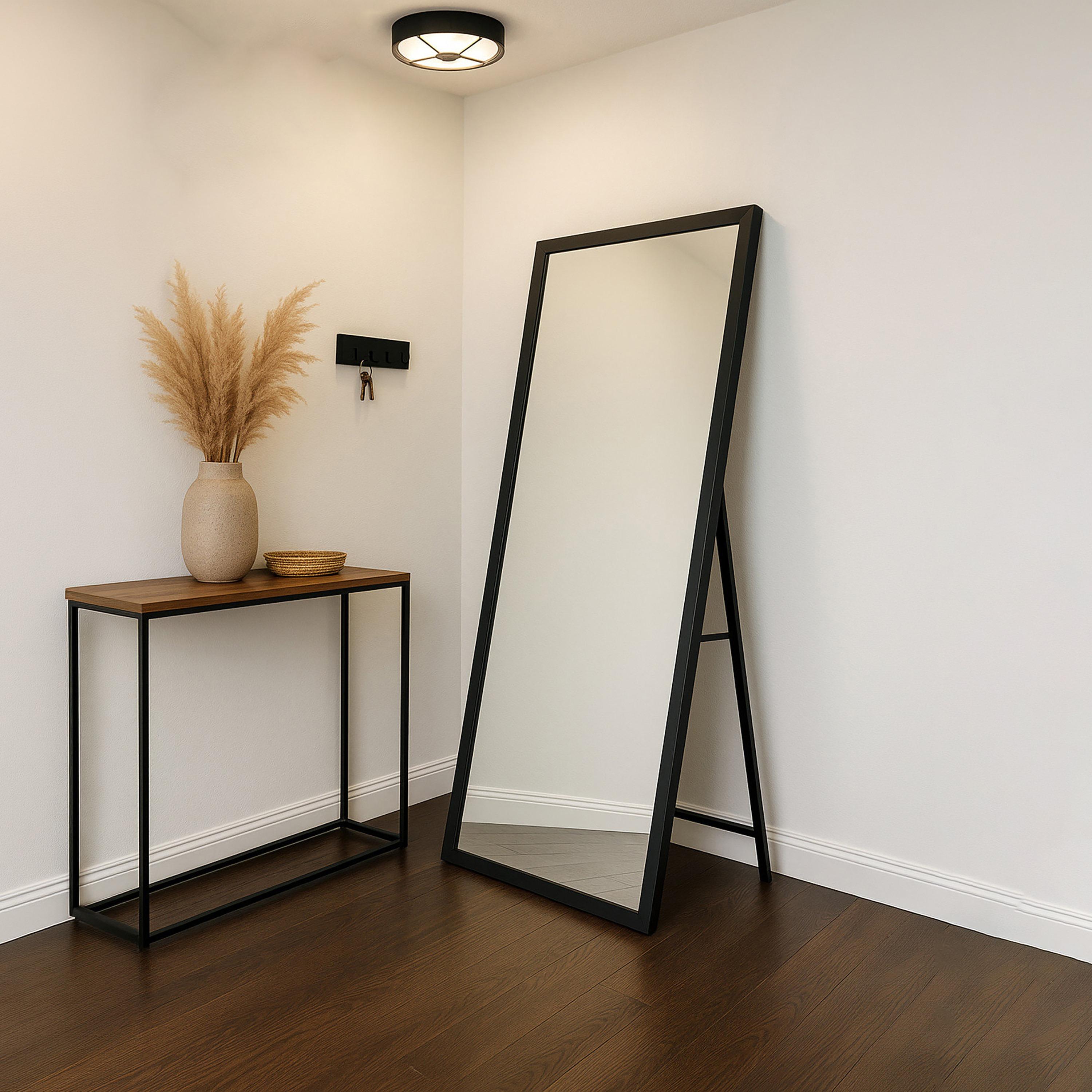 Maria Homes Glass Rectangular Floor Mirror-household-walldecorandmirrors-mirrors-wallmirrors-image-1