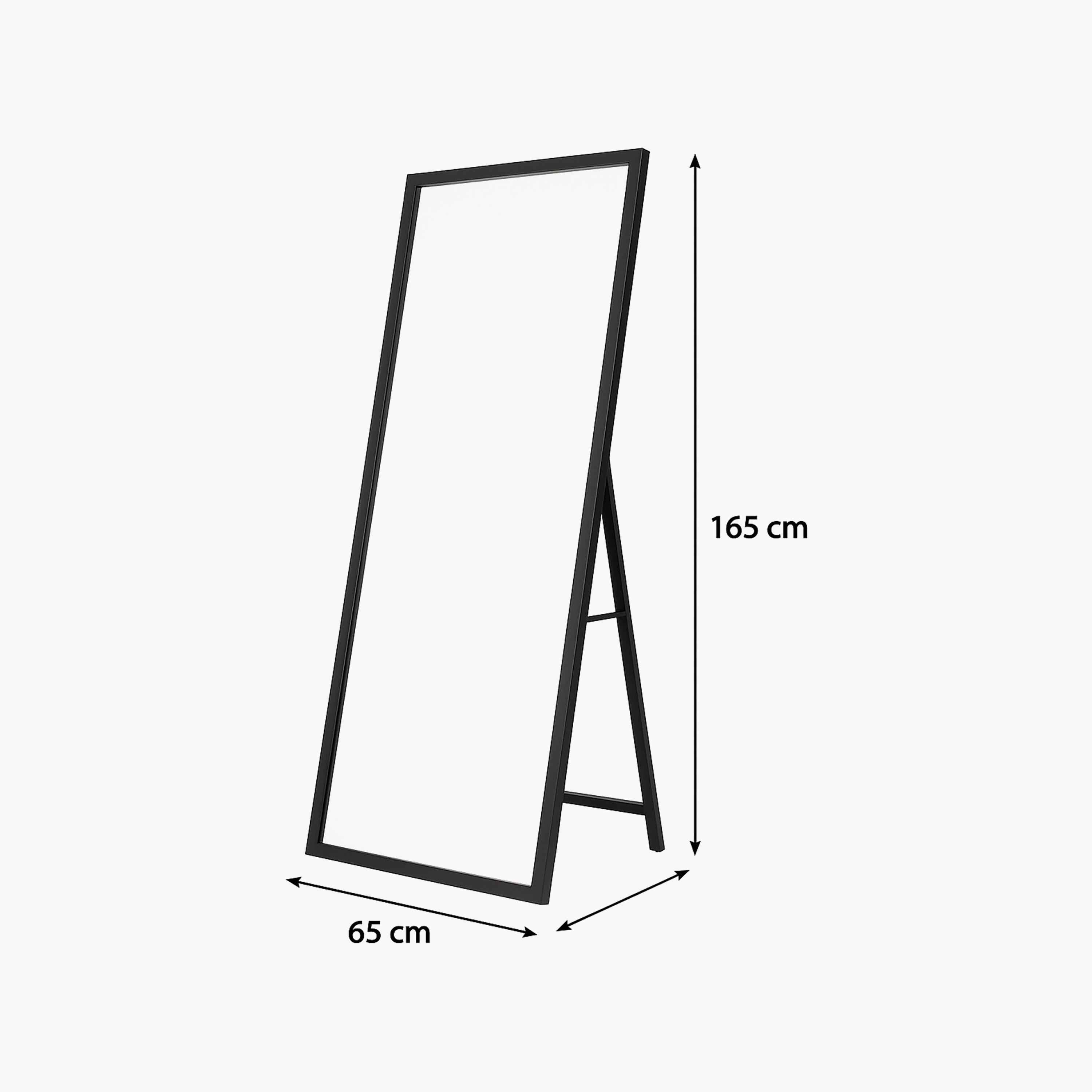 Maria Homes Glass Rectangular Floor Mirror-household-walldecorandmirrors-mirrors-wallmirrors-image-6