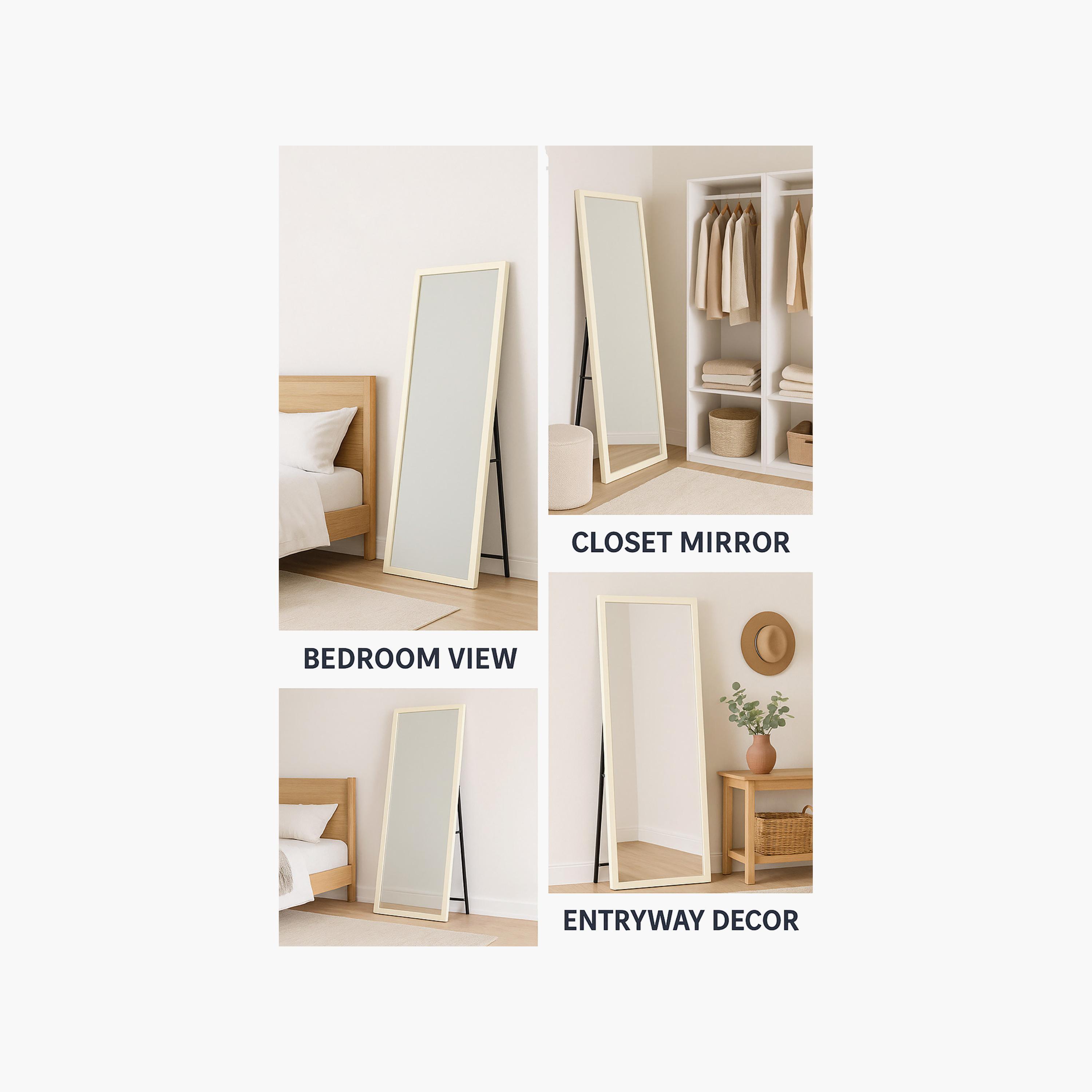 Maria Homes Glass Rectangular Floor Mirror-household-walldecorandmirrors-mirrors-wallmirrors-image-4