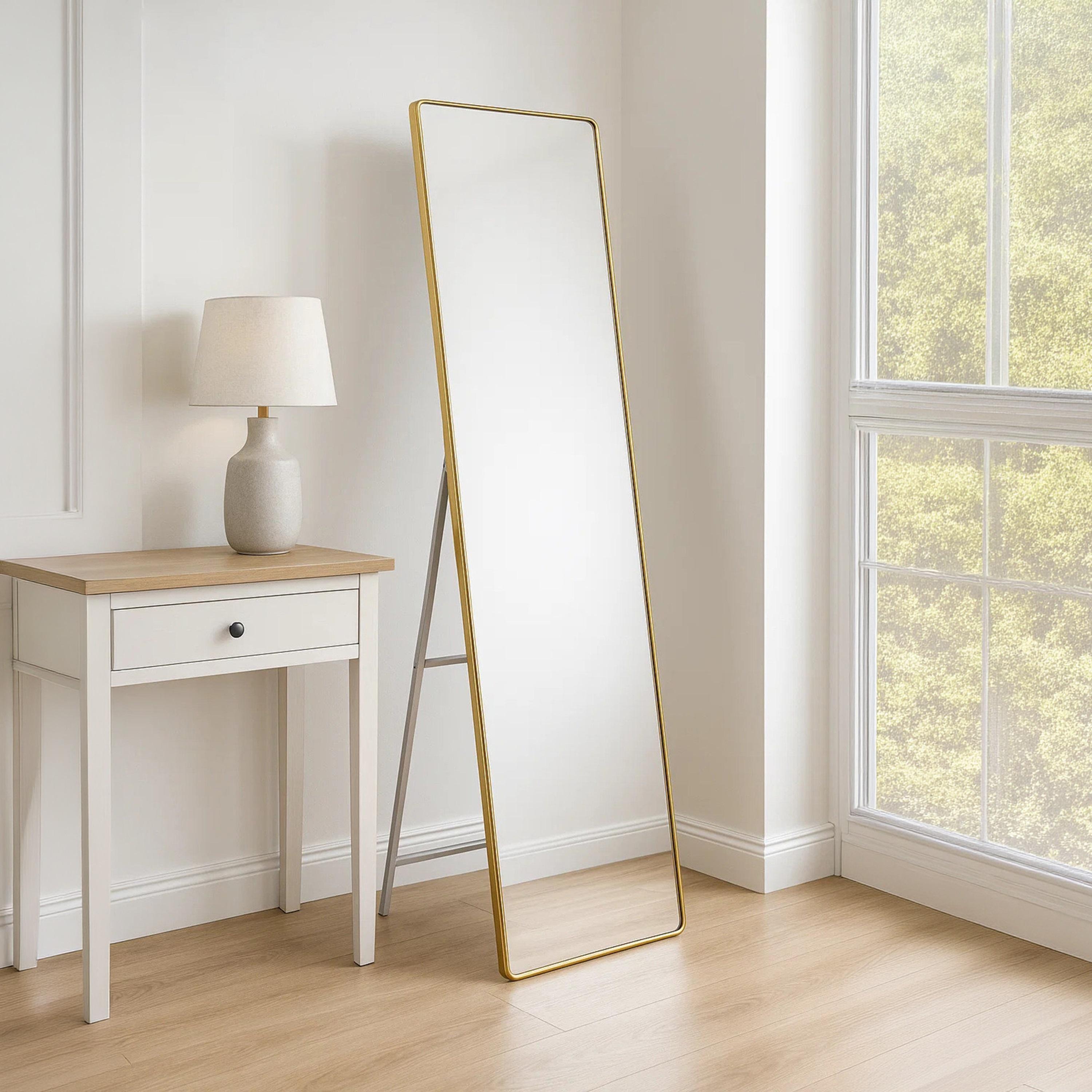 مرآة أرضية مستطيلة من الزجاج من ماريا هومز-household-walldecorandmirrors-mirrors-wallmirrors-image-1
