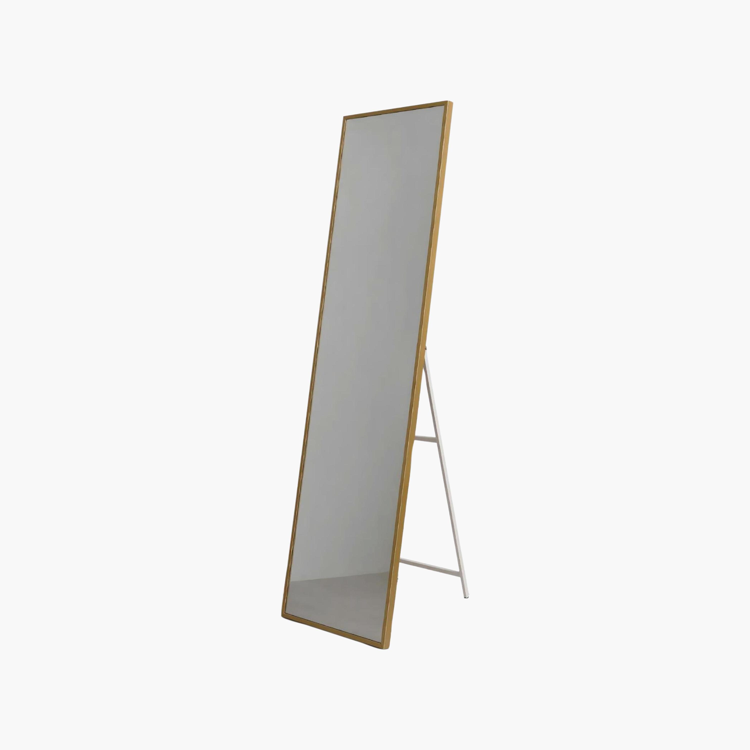 مرآة أرضية مستطيلة من الزجاج بلون الذهب من ماريا هومز-household-walldecorandmirrors-mirrors-wallmirrors-image-5