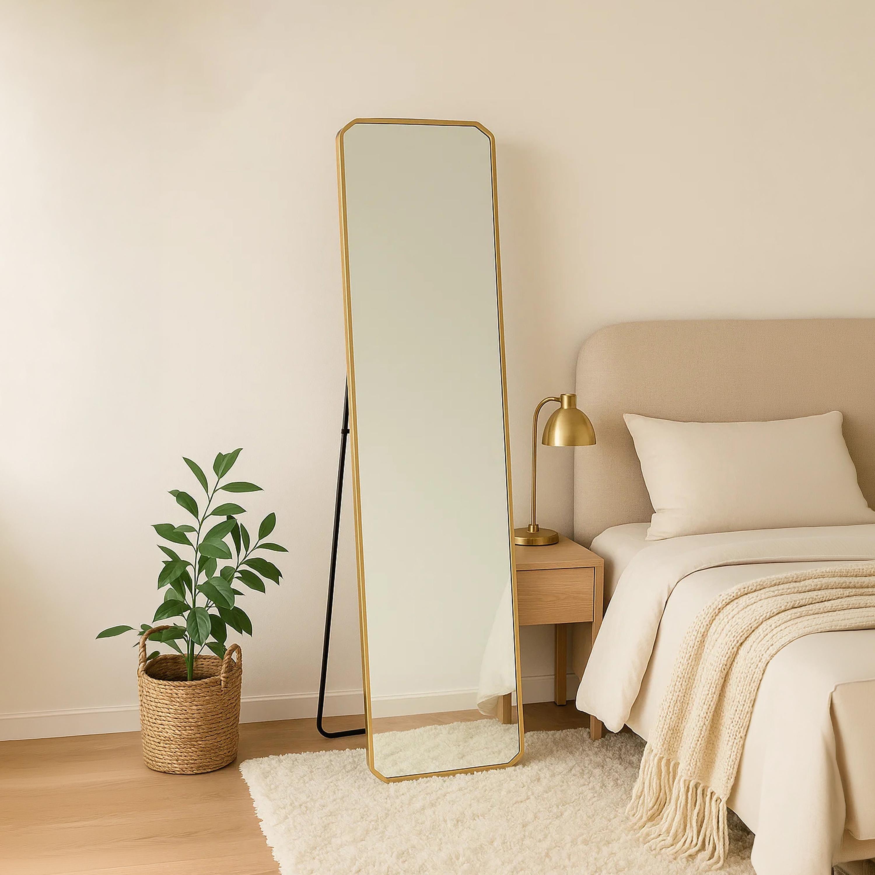 مرآة أرضية مستطيلة من الزجاج من ماريا هومز-household-walldecorandmirrors-mirrors-wallmirrors-image-1