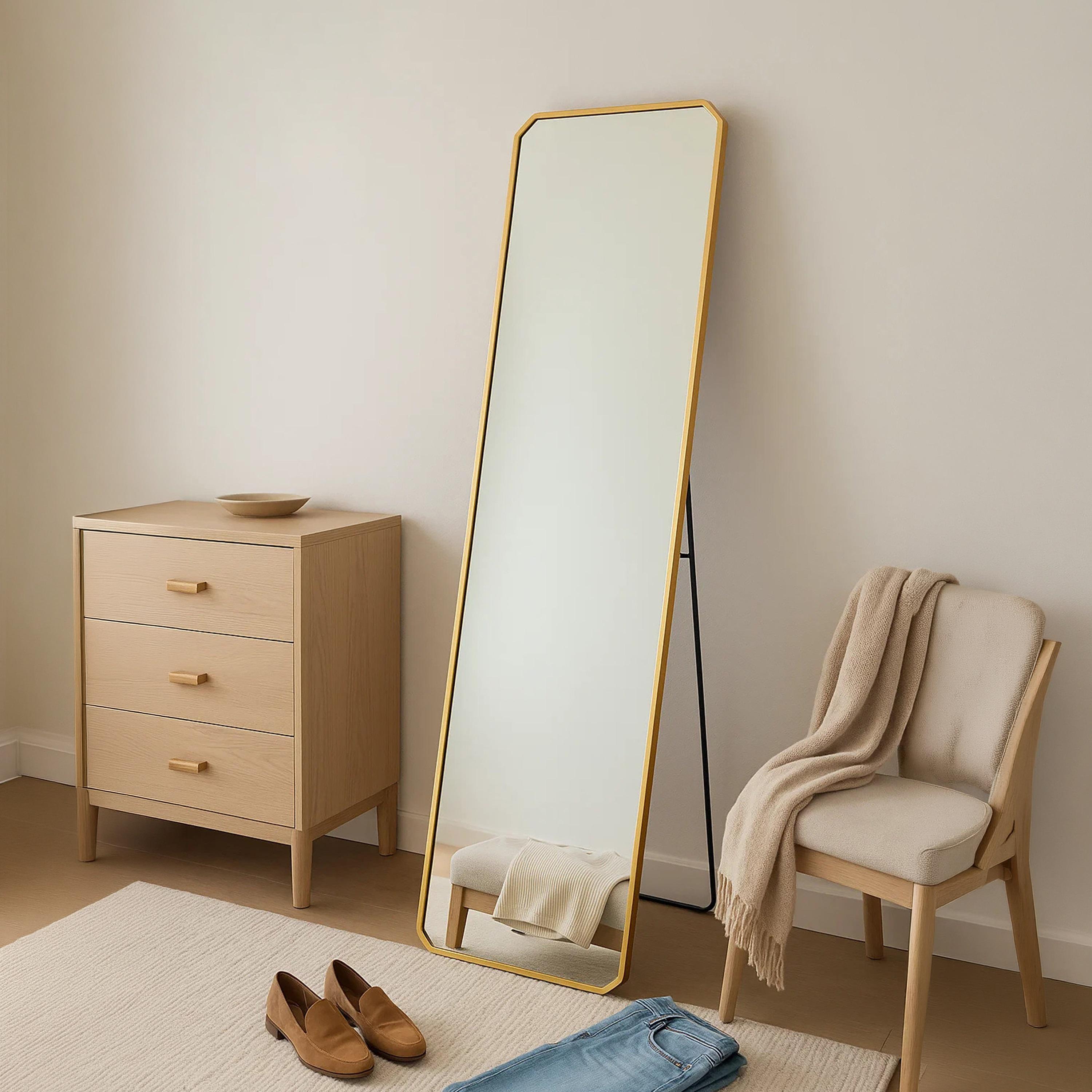 مرآة أرضية مستطيلة من الزجاج من ماريا هومز-household-walldecorandmirrors-mirrors-wallmirrors-image-3