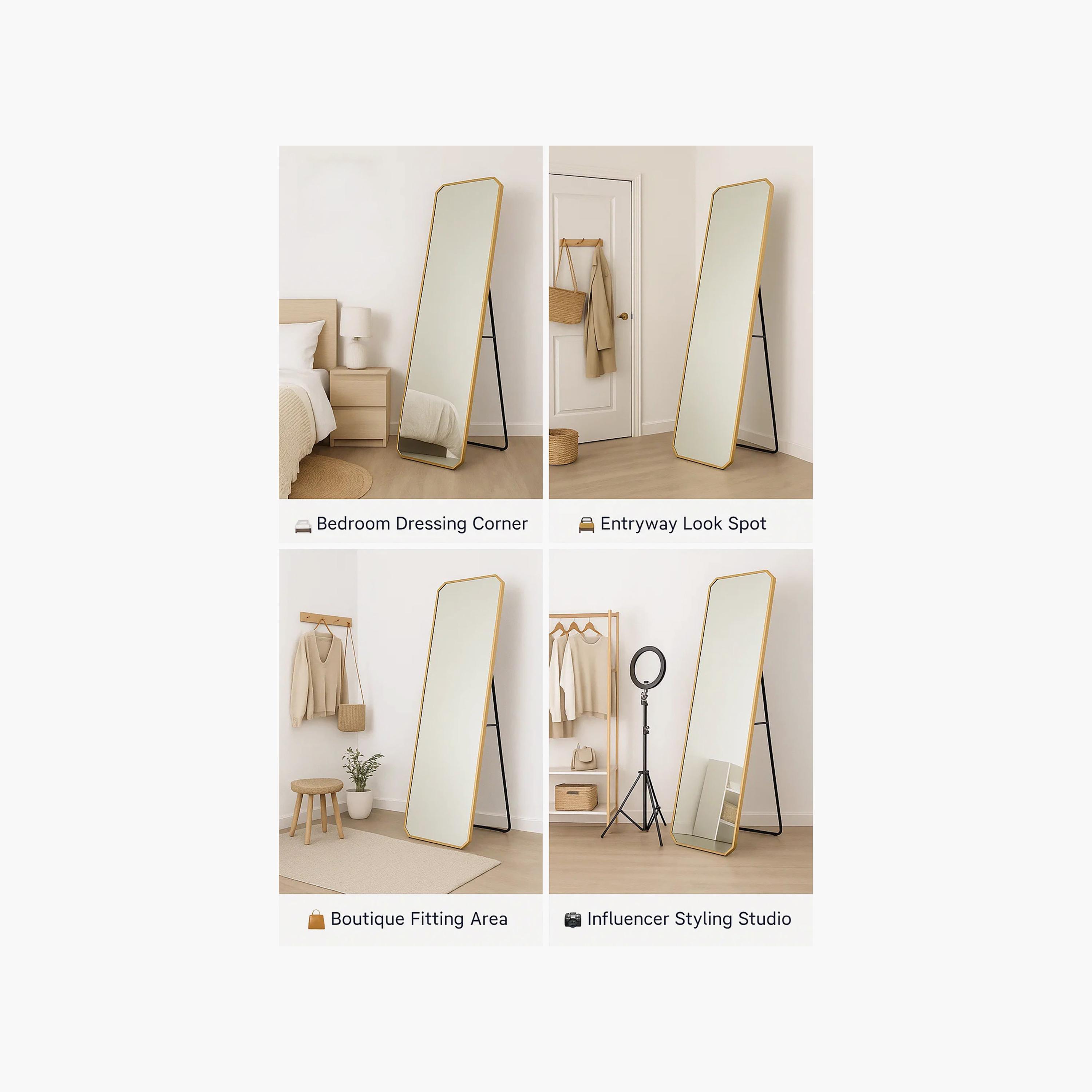 مرآة أرضية مستطيلة من الزجاج من ماريا هومز-household-walldecorandmirrors-mirrors-wallmirrors-image-4