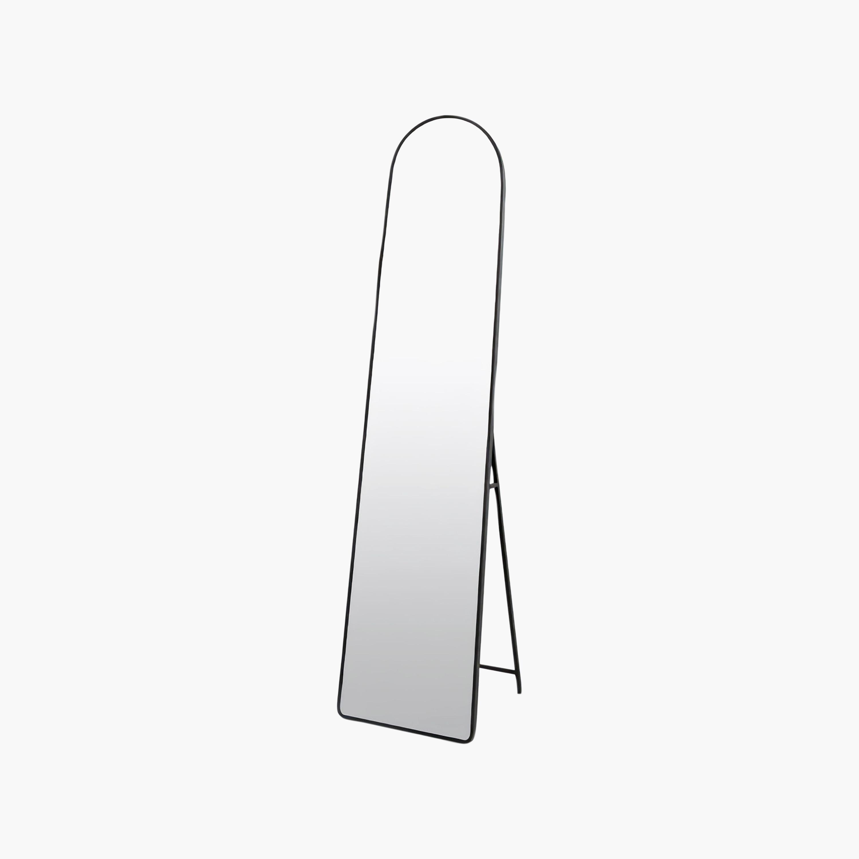 مرآة أرضية زجاجية بتصميم مقوس من ماريا هومز-household-walldecorandmirrors-mirrors-wallmirrors-image-5