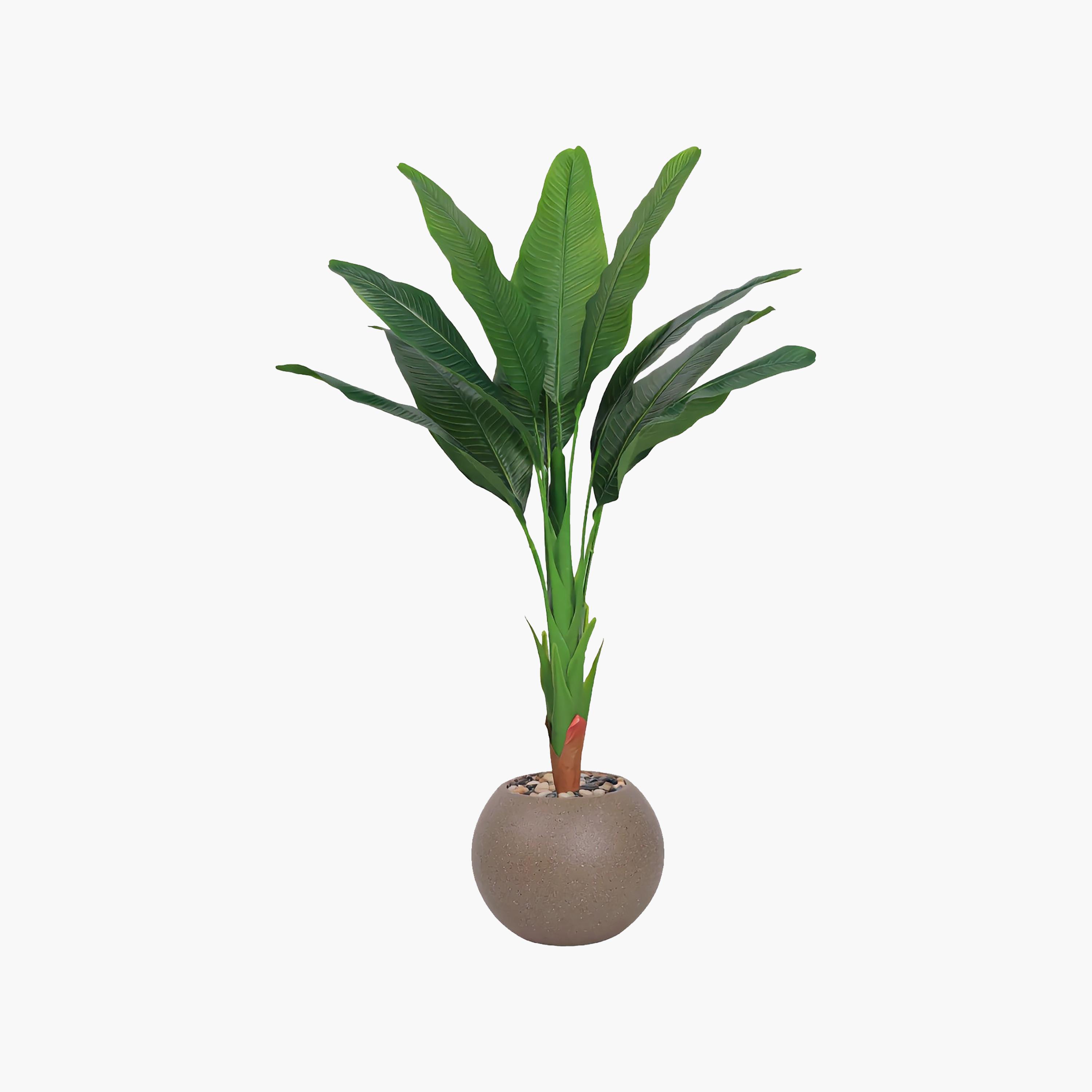 نبتة صناعية بيرد أوف بارادايس بأصيص متعددة الألوان من ماريا هومز-household-gardenandoutdoor-artificialflowersandplants-flowers-image-2