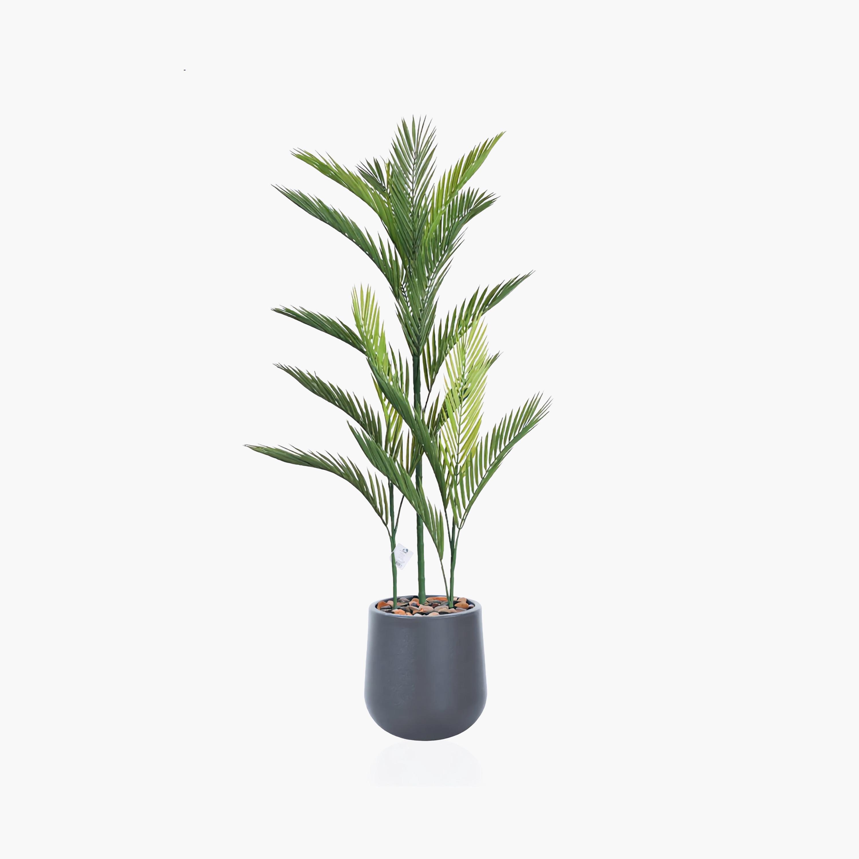 Maria Homes Potted Artificial Areca Palm Plant-household-gardenandoutdoor-artificialflowersandplants-flowers-image-2