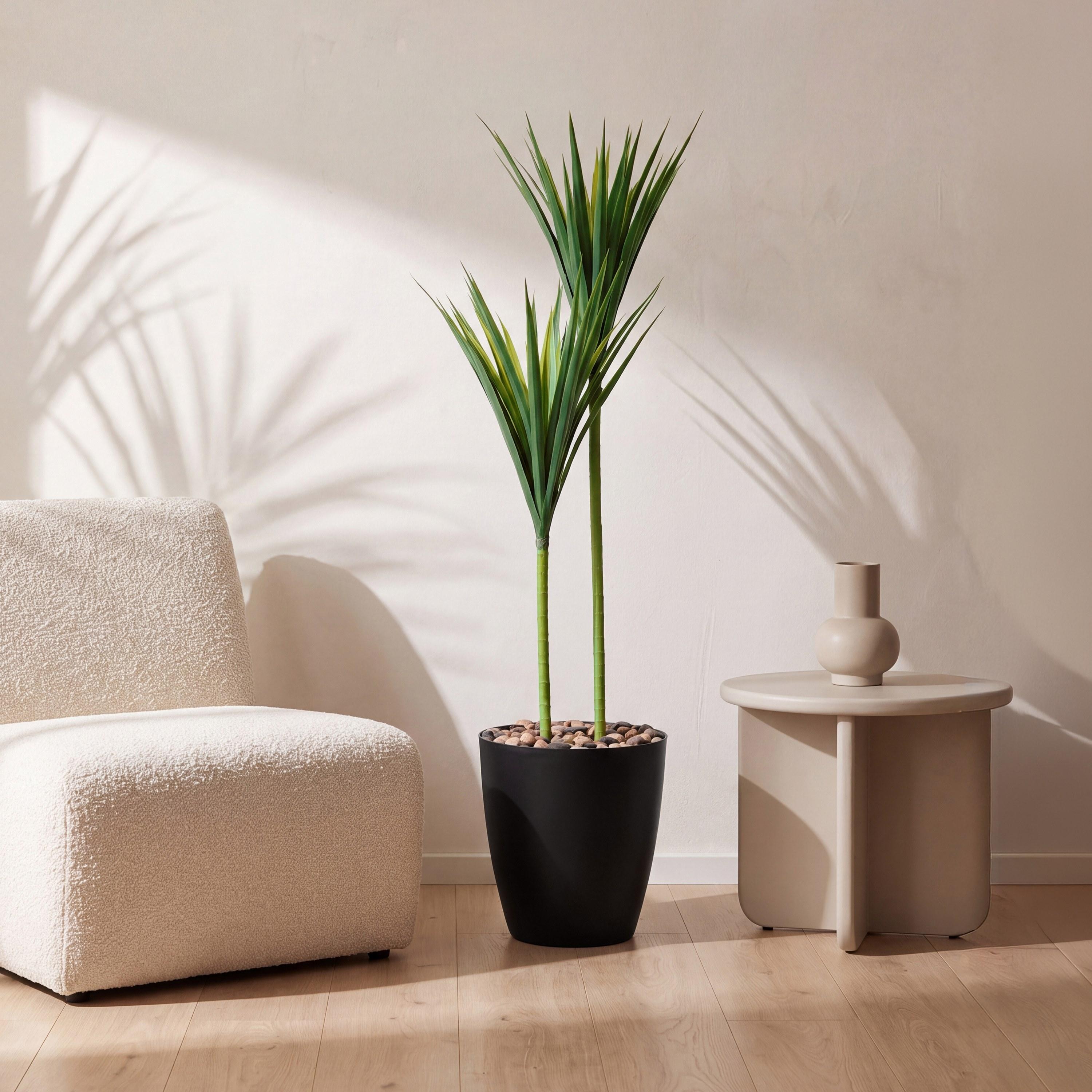 Maria Homes Potted Artificial Yucca Plant-household-gardenandoutdoor-artificialflowersandplants-flowers-image-1