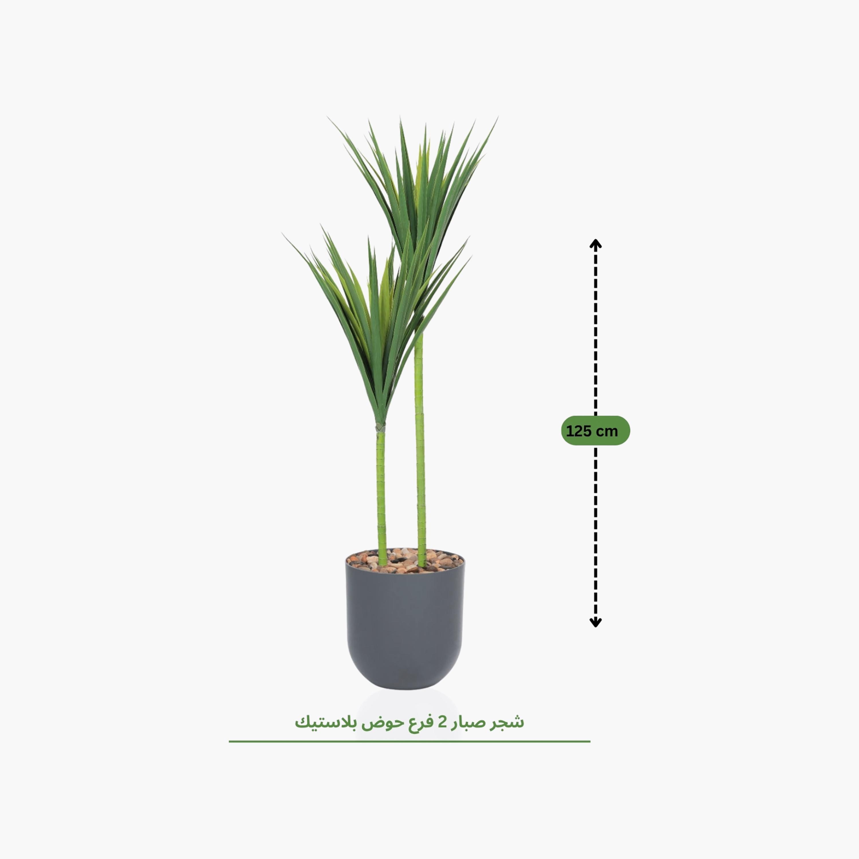 نبتة يوكا صناعية بأصيص من ماريا هومز-household-gardenandoutdoor-artificialflowersandplants-flowers-image-4