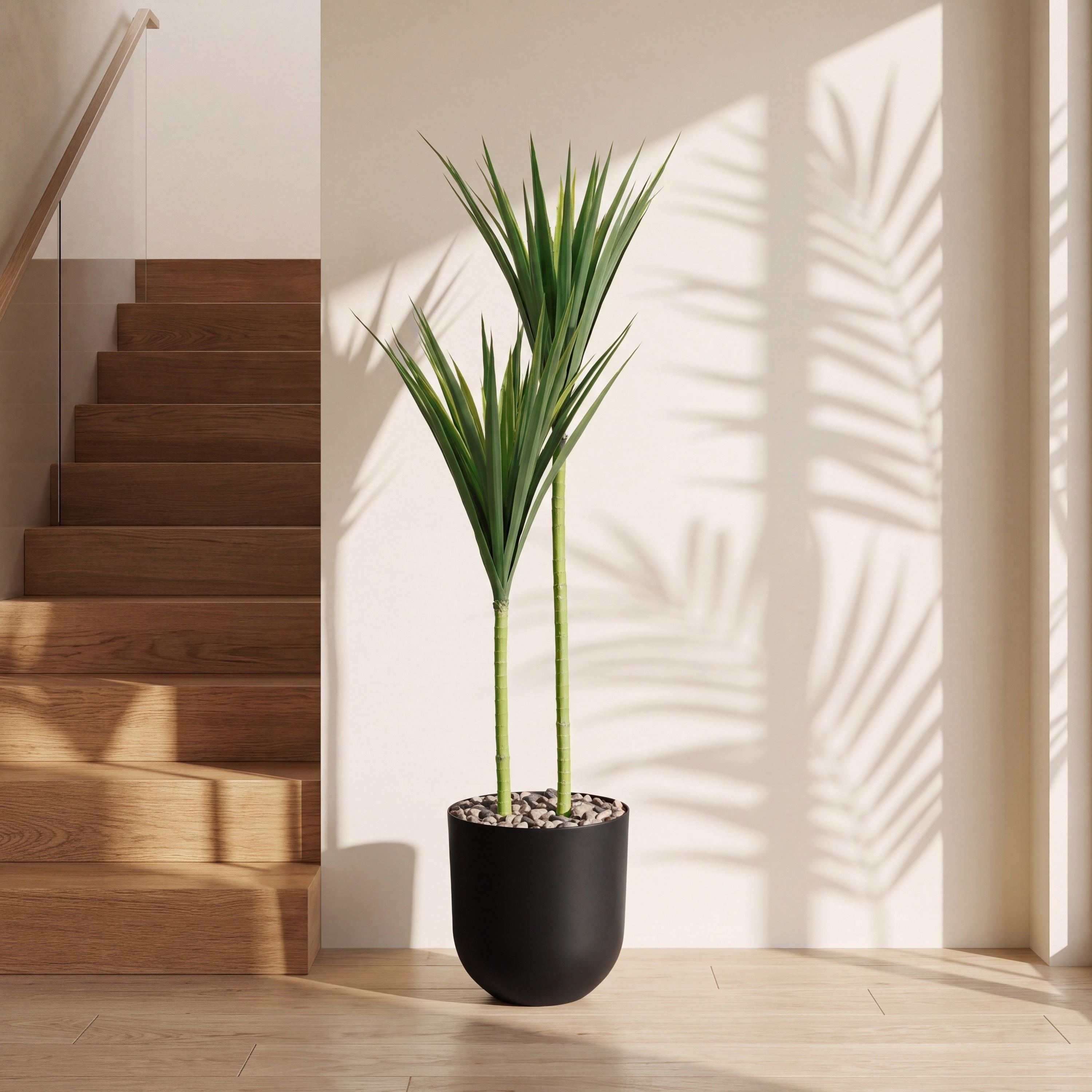 Maria Homes Potted Artificial Yucca Plant-household-gardenandoutdoor-artificialflowersandplants-flowers-image-1