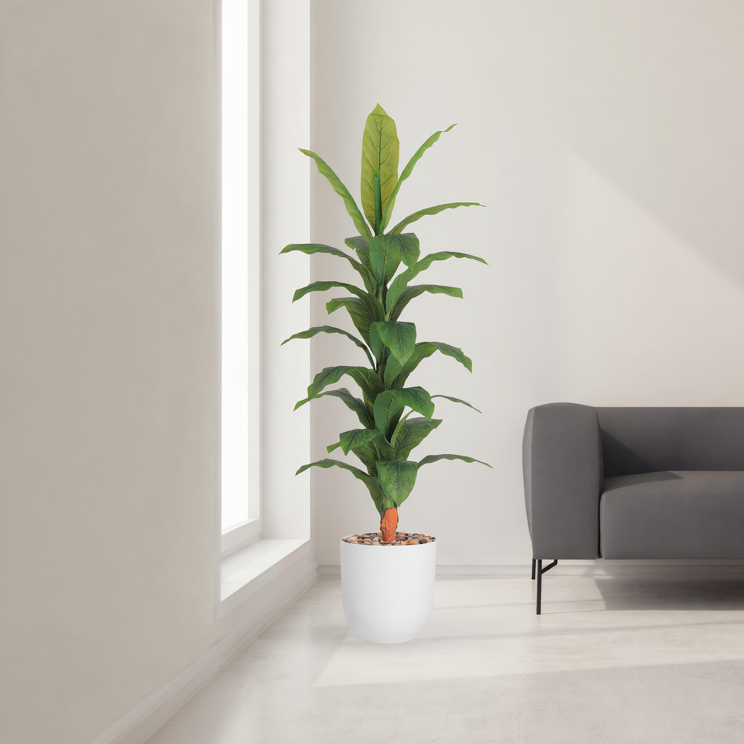 Maria Homes Potted Artificial Banana Plant-household-gardenandoutdoor-artificialflowersandplants-flowers-image-1