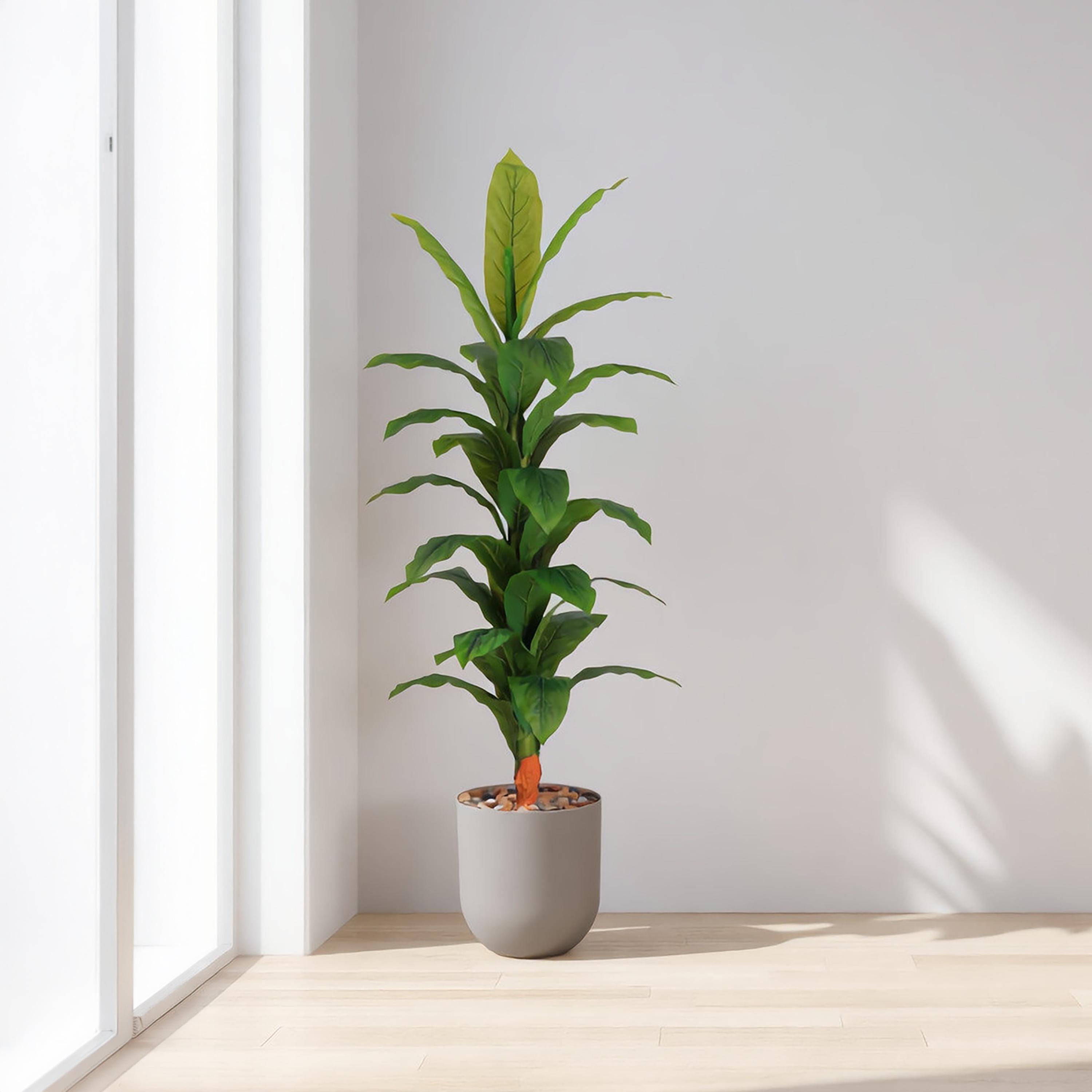 Maria Homes Potted Artificial Banana Plant-household-gardenandoutdoor-artificialflowersandplants-flowers-image-1