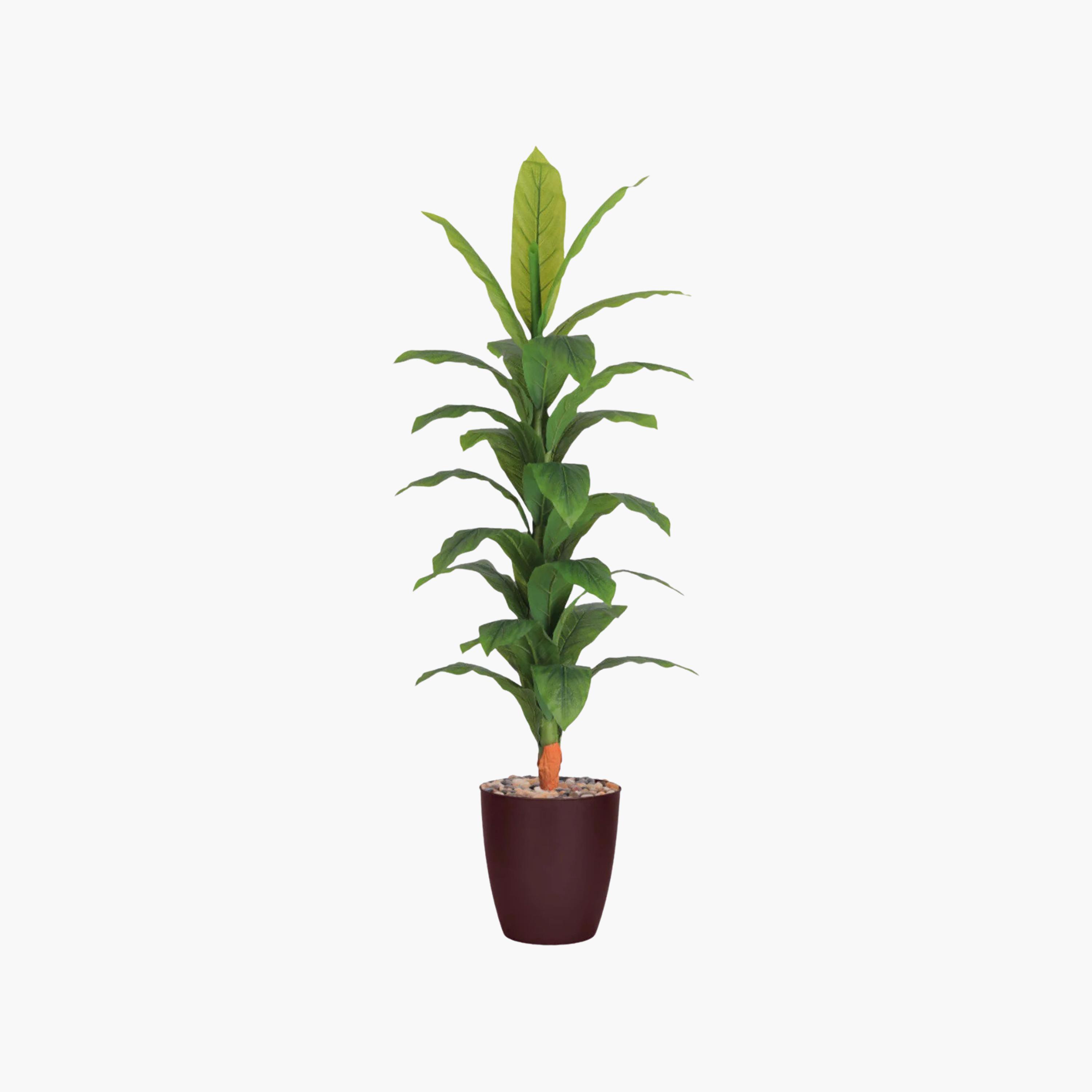 Maria Homes Potted Artificial Banana Plant-household-gardenandoutdoor-artificialflowersandplants-flowers-image-2