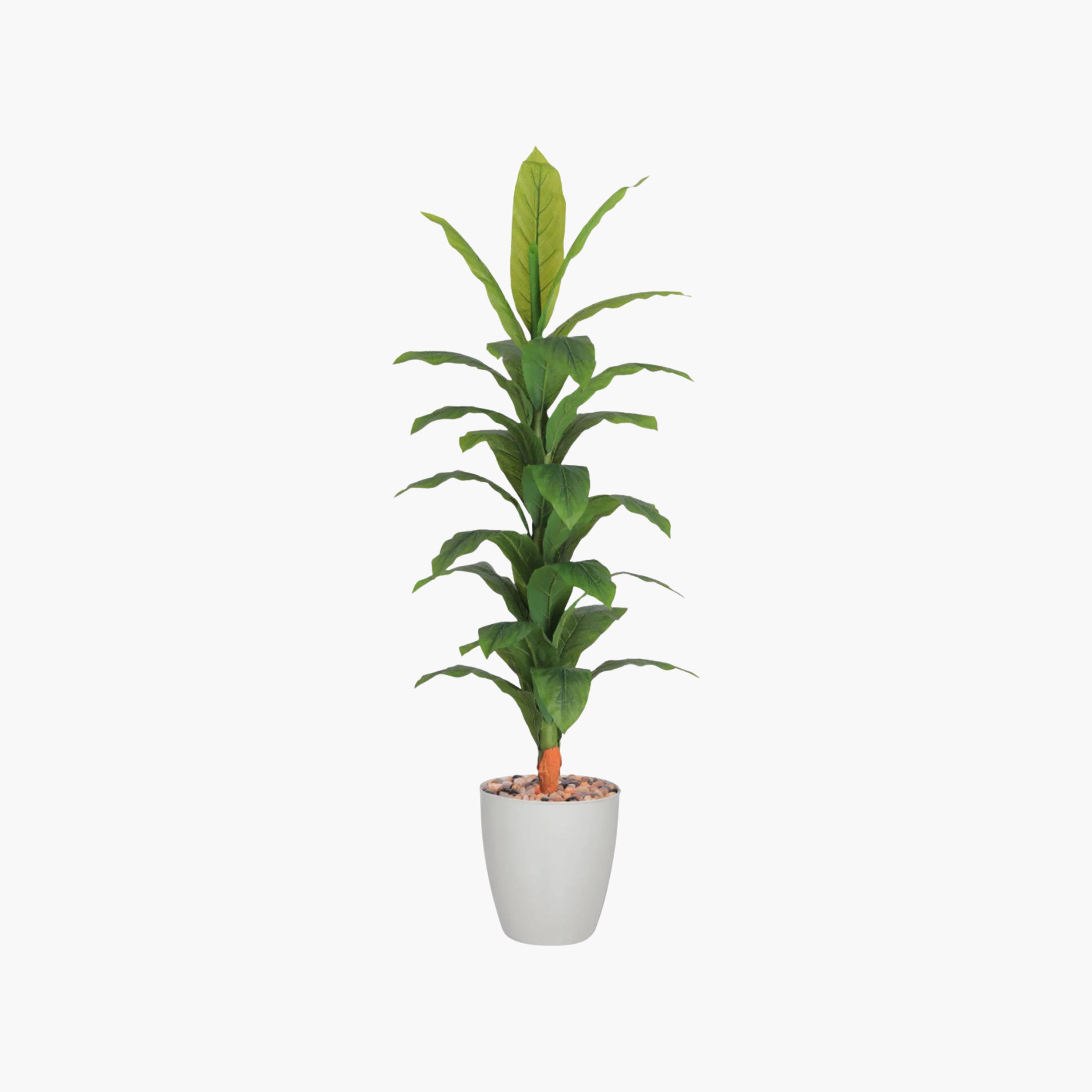 Maria Homes Potted Artificial Banana Plant-household-gardenandoutdoor-artificialflowersandplants-flowers-image-2