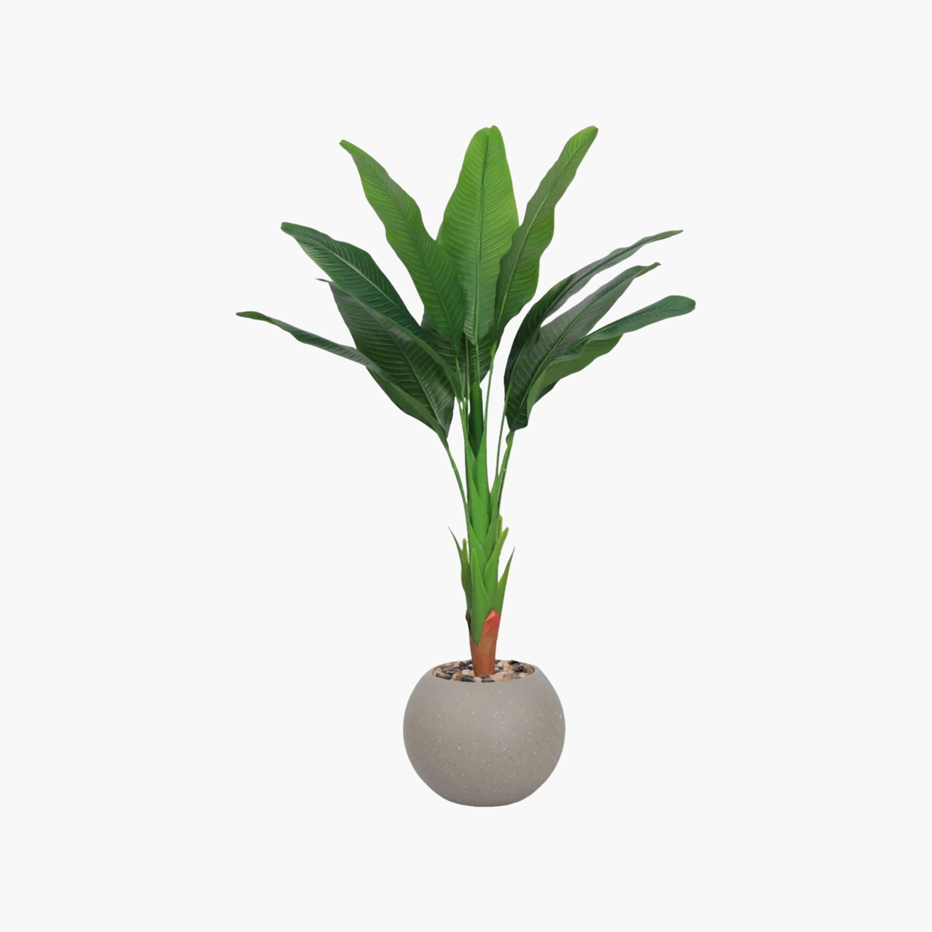 نبتة عصفور الجنة صناعية في أصيص من ماريا هومز-household-gardenandoutdoor-artificialflowersandplants-flowers-image-2