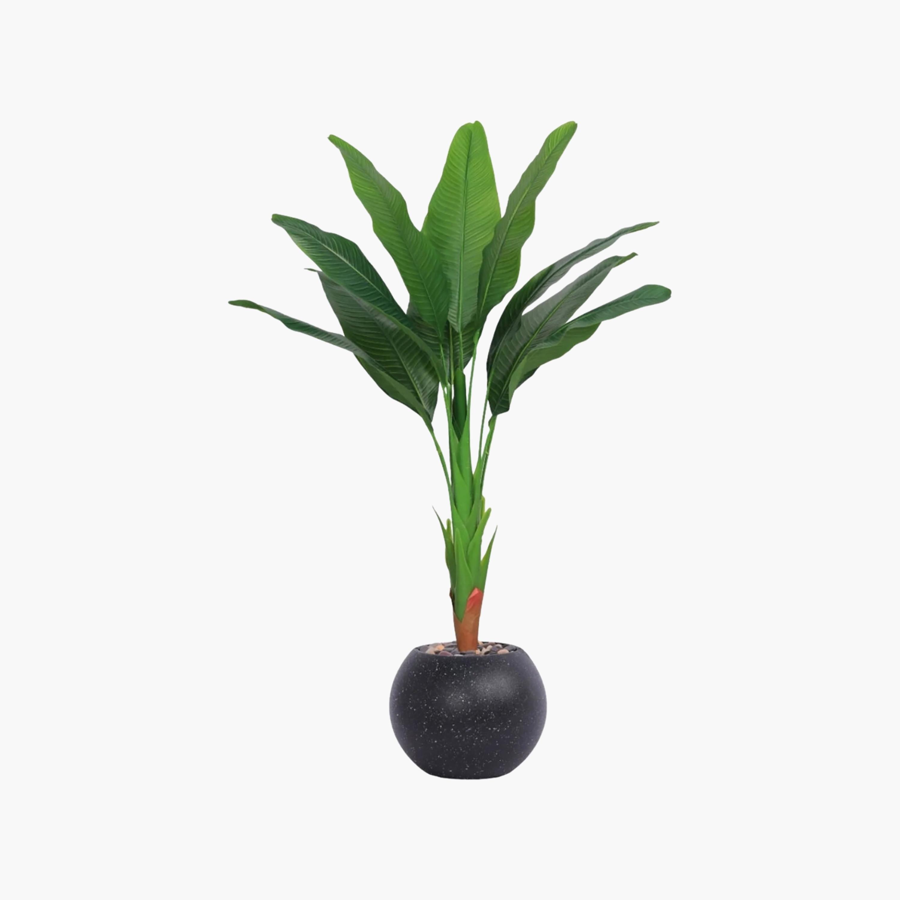نبتة عصفور الجنة صناعية في أصيص من ماريا هومز-household-gardenandoutdoor-artificialflowersandplants-flowers-image-2