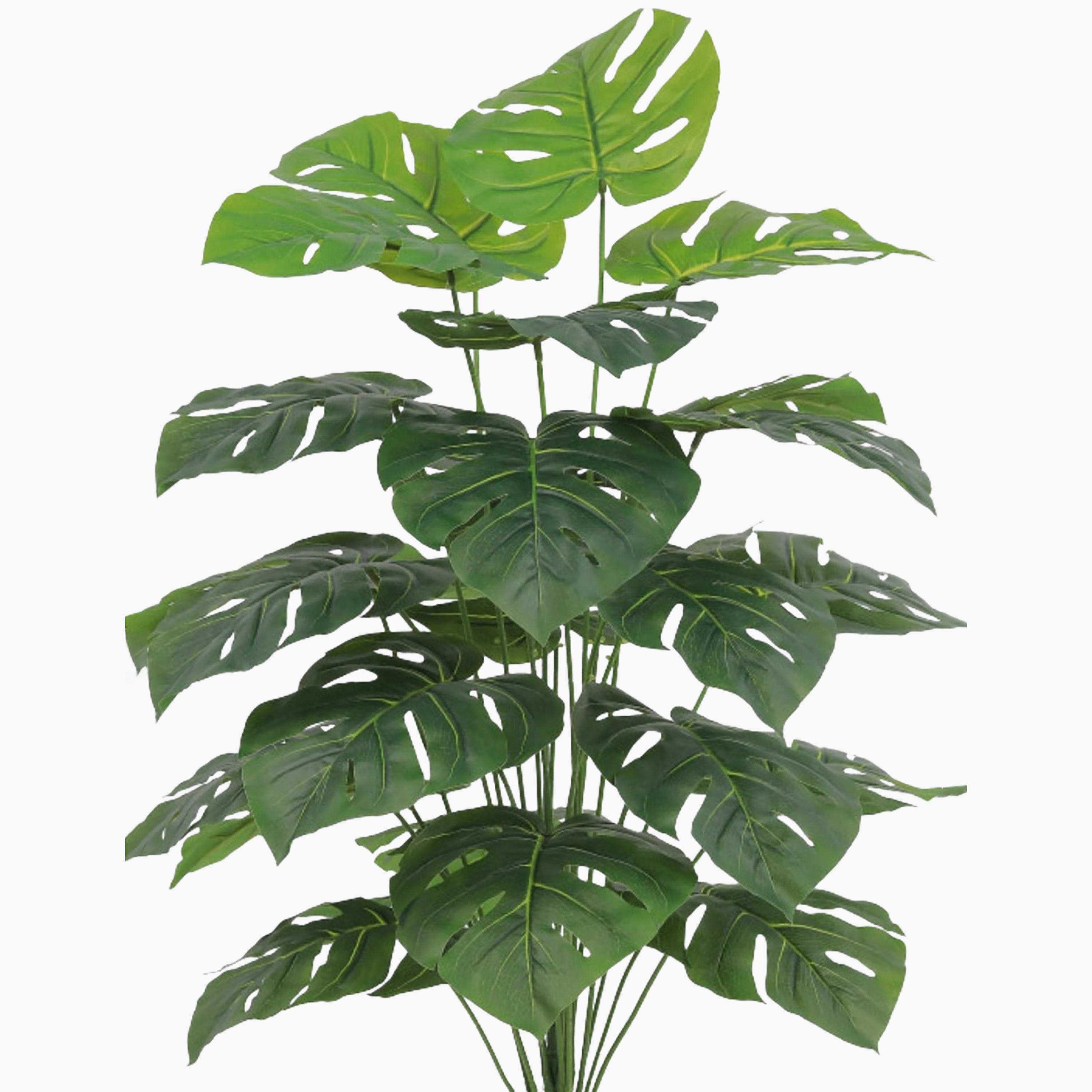 نبات مونستيرا صناعي في أصيص من ماريا هومز-household-gardenandoutdoor-artificialflowersandplants-flowers-image-3