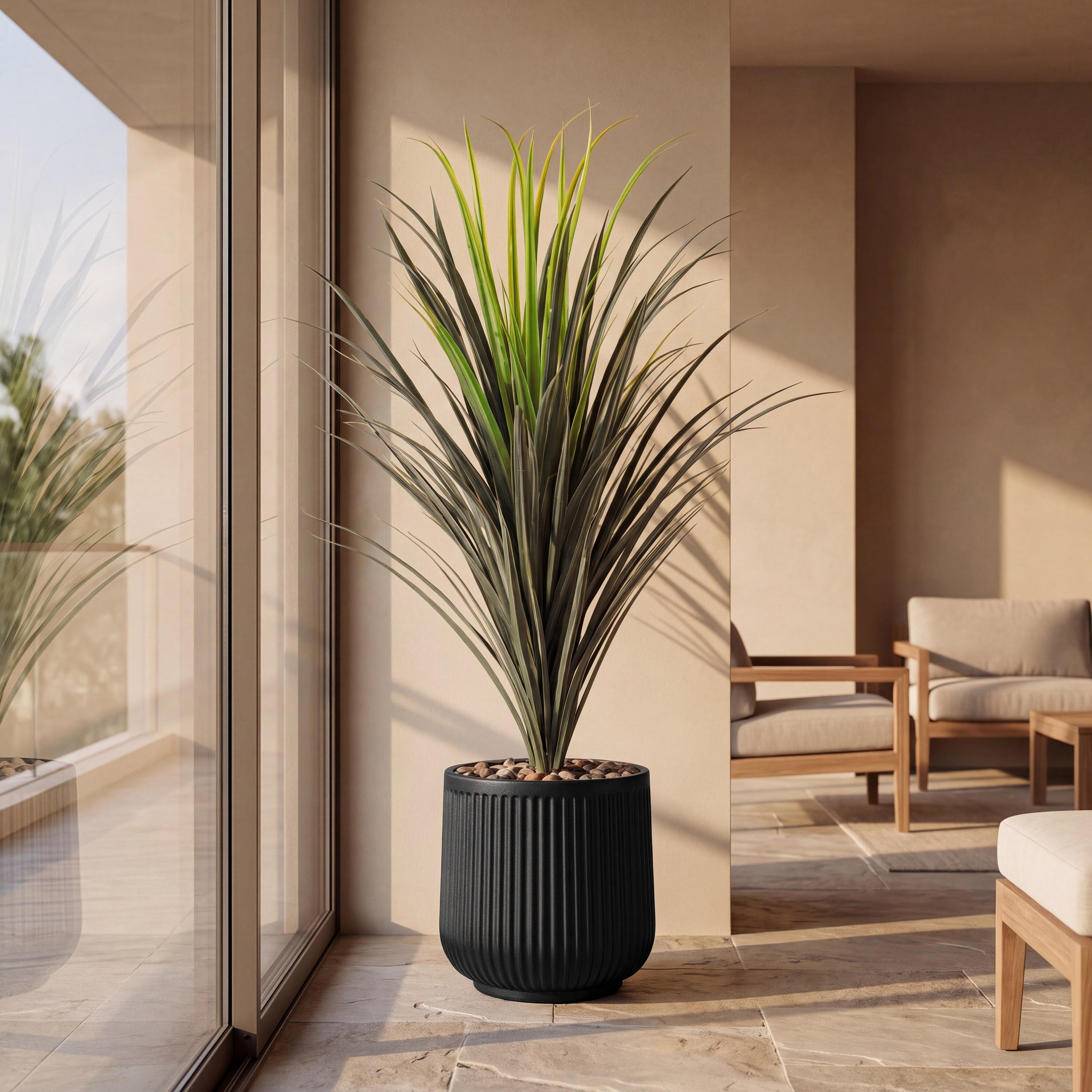 Maria Homes Potted Artificial Yucca Plant-household-gardenandoutdoor-artificialflowersandplants-flowers-image-1