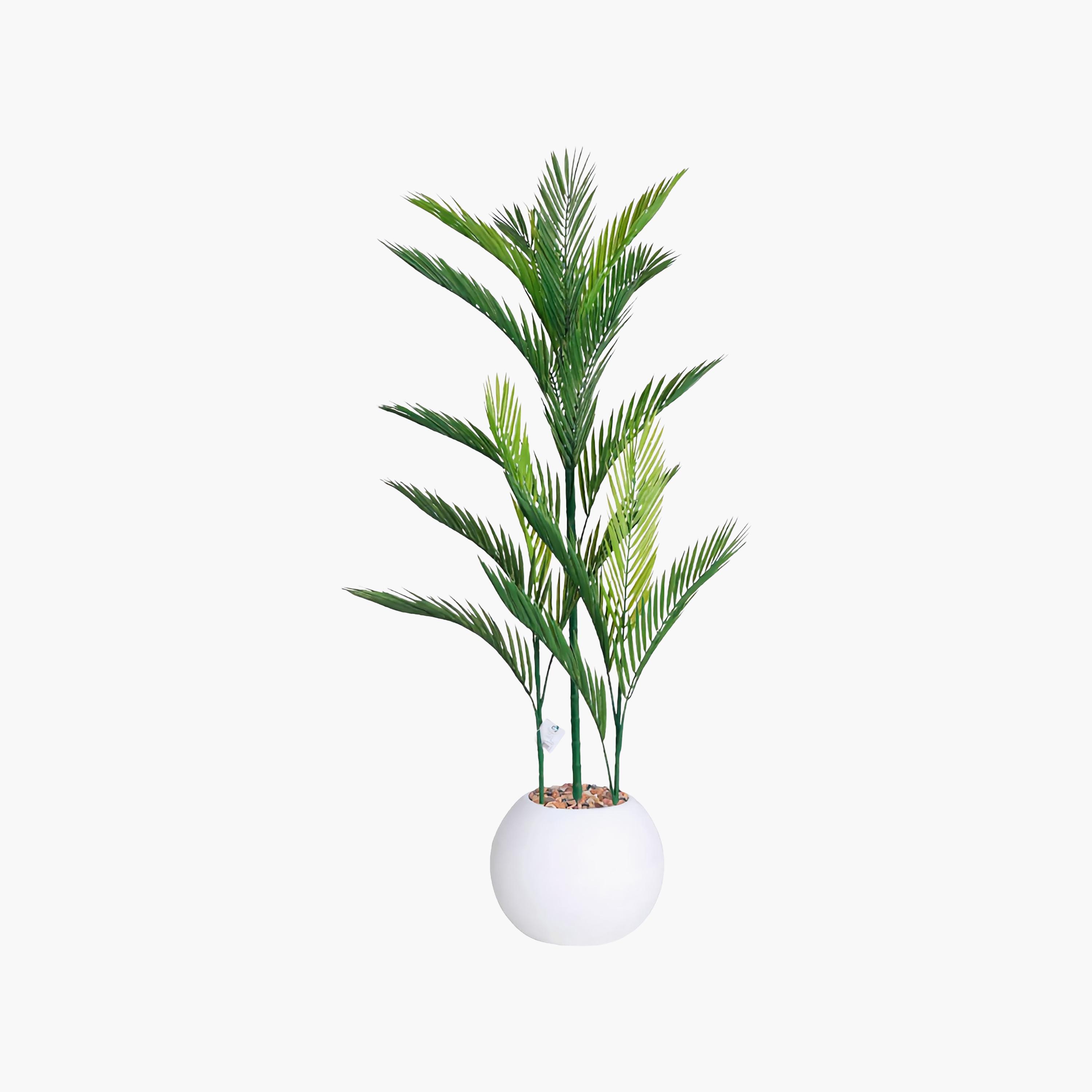 Maria Homes Potted Artificial Areca Palm Plant-household-gardenandoutdoor-artificialflowersandplants-flowers-image-2