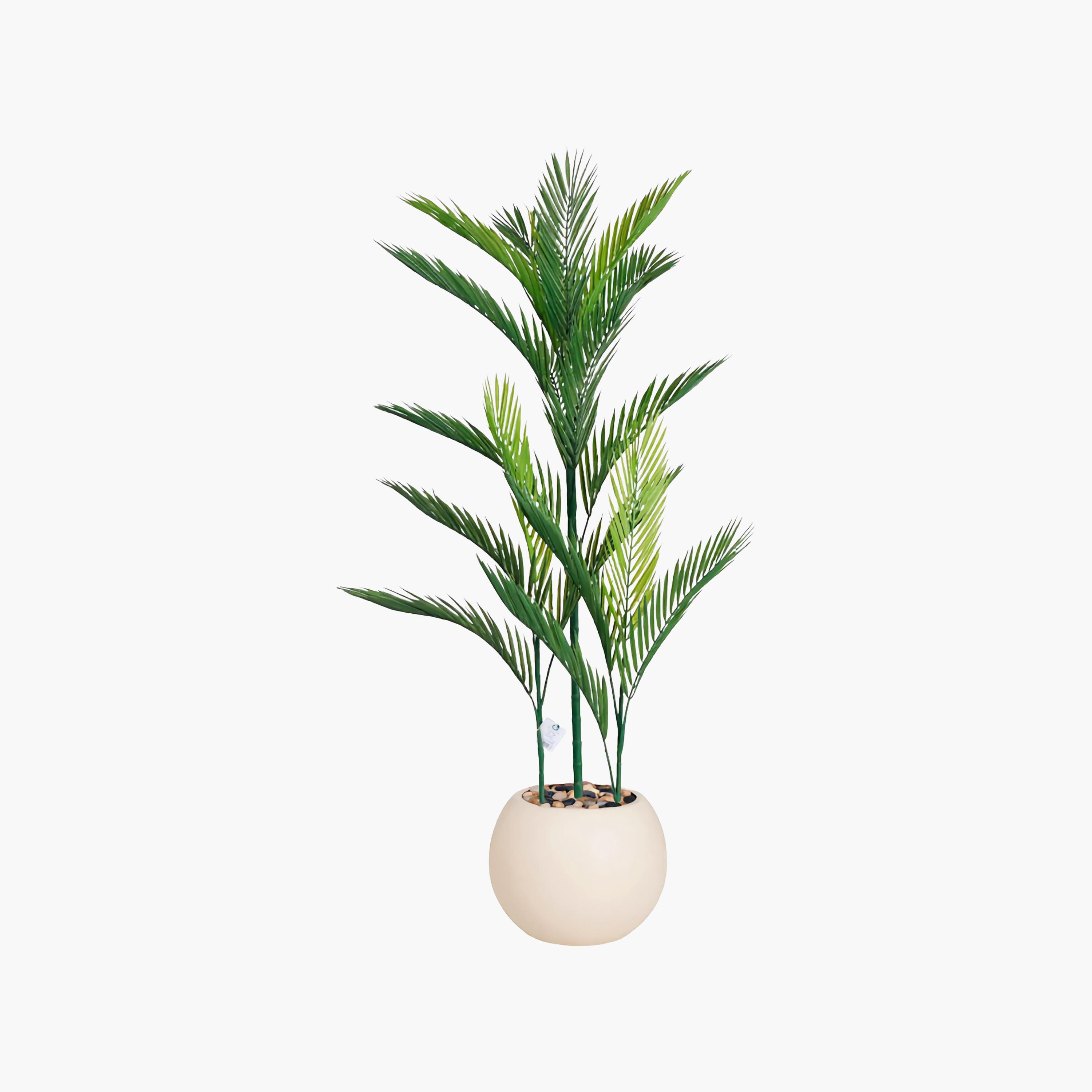 نبتة أريكا بالم صناعية بأصيص من ماريا هومز-household-gardenandoutdoor-artificialflowersandplants-flowers-image-2