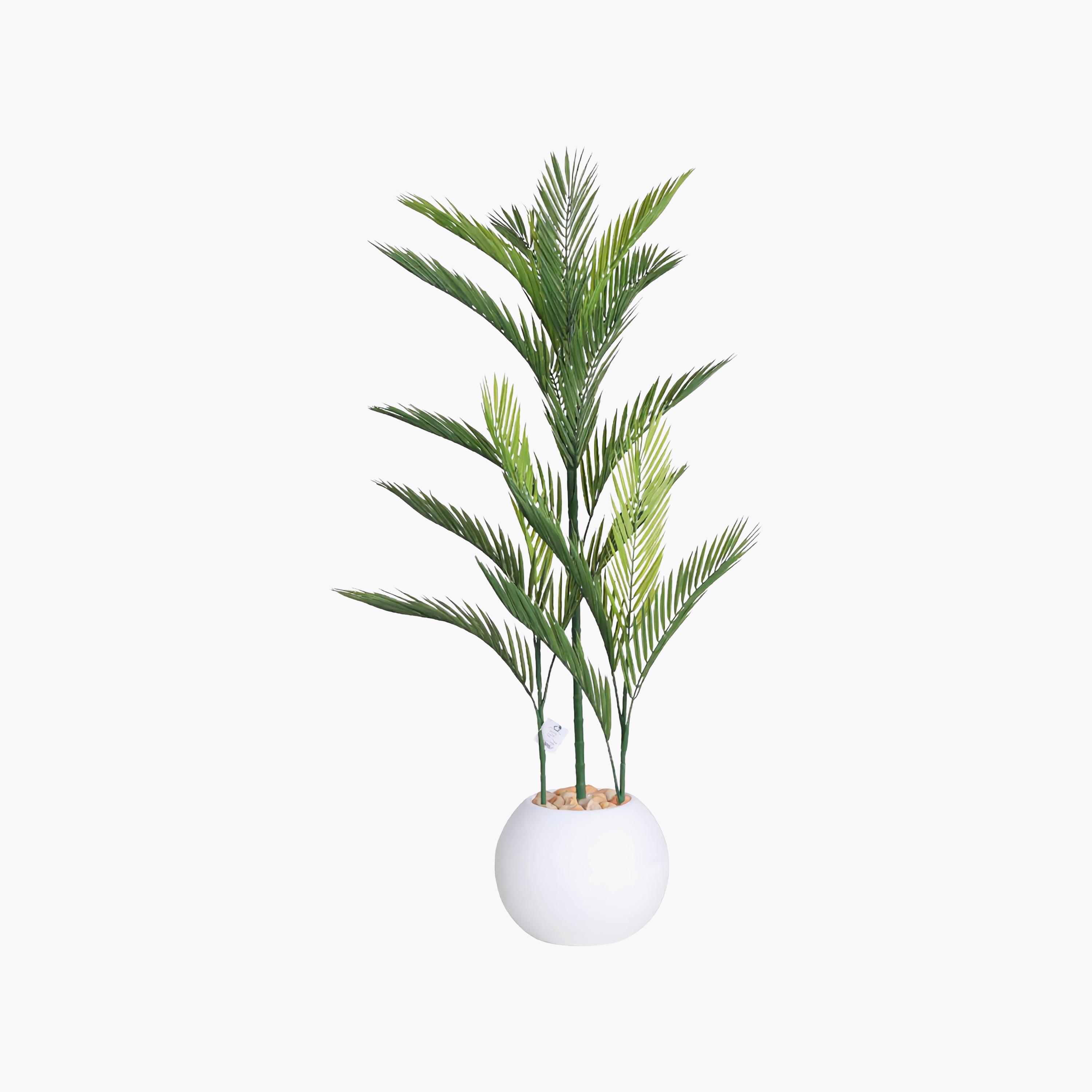 Maria Homes Potted Artificial Areca Palm Plant-household-gardenandoutdoor-artificialflowersandplants-flowers-image-2