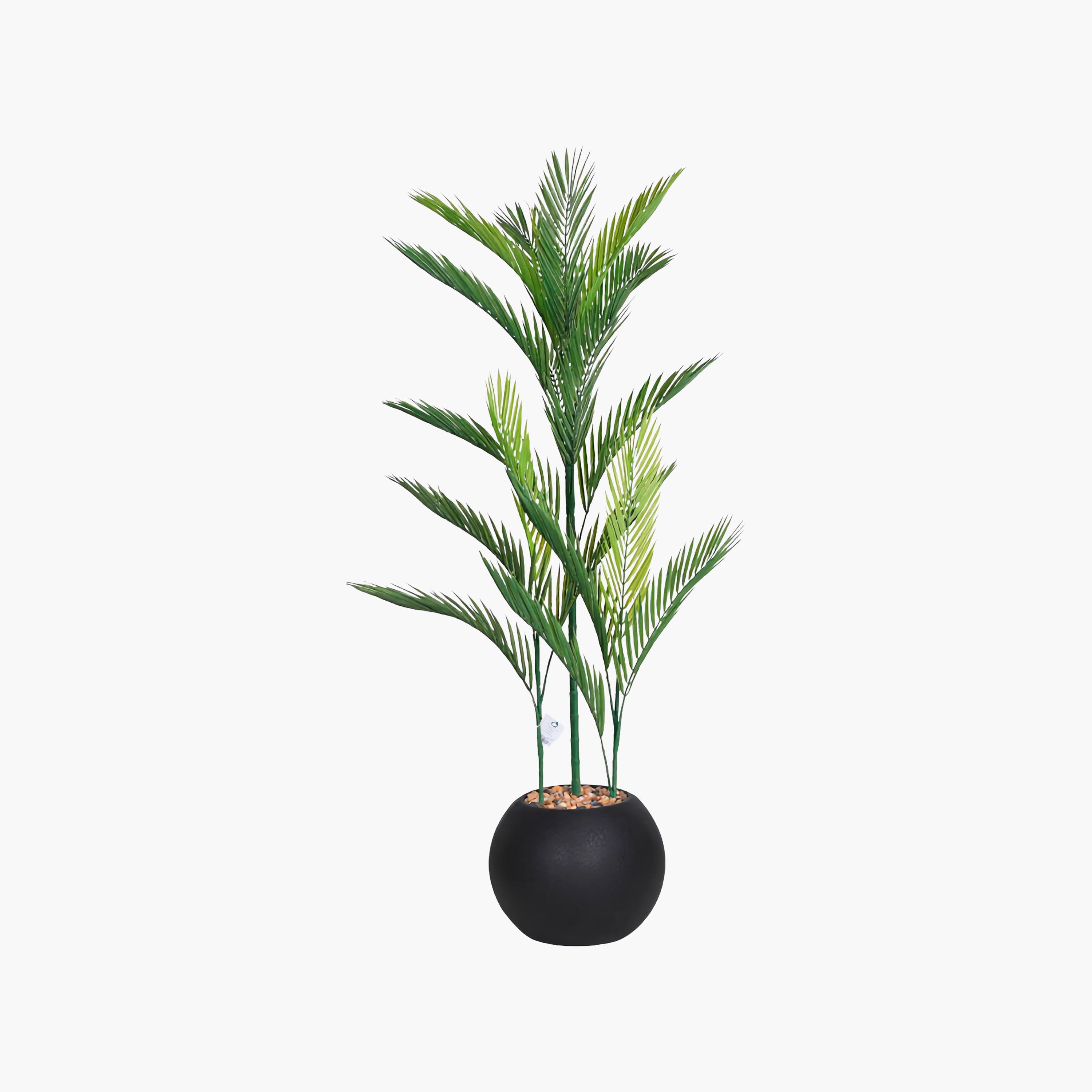 Maria Homes Potted Artificial Areca Palm Plant-household-gardenandoutdoor-artificialflowersandplants-flowers-image-2