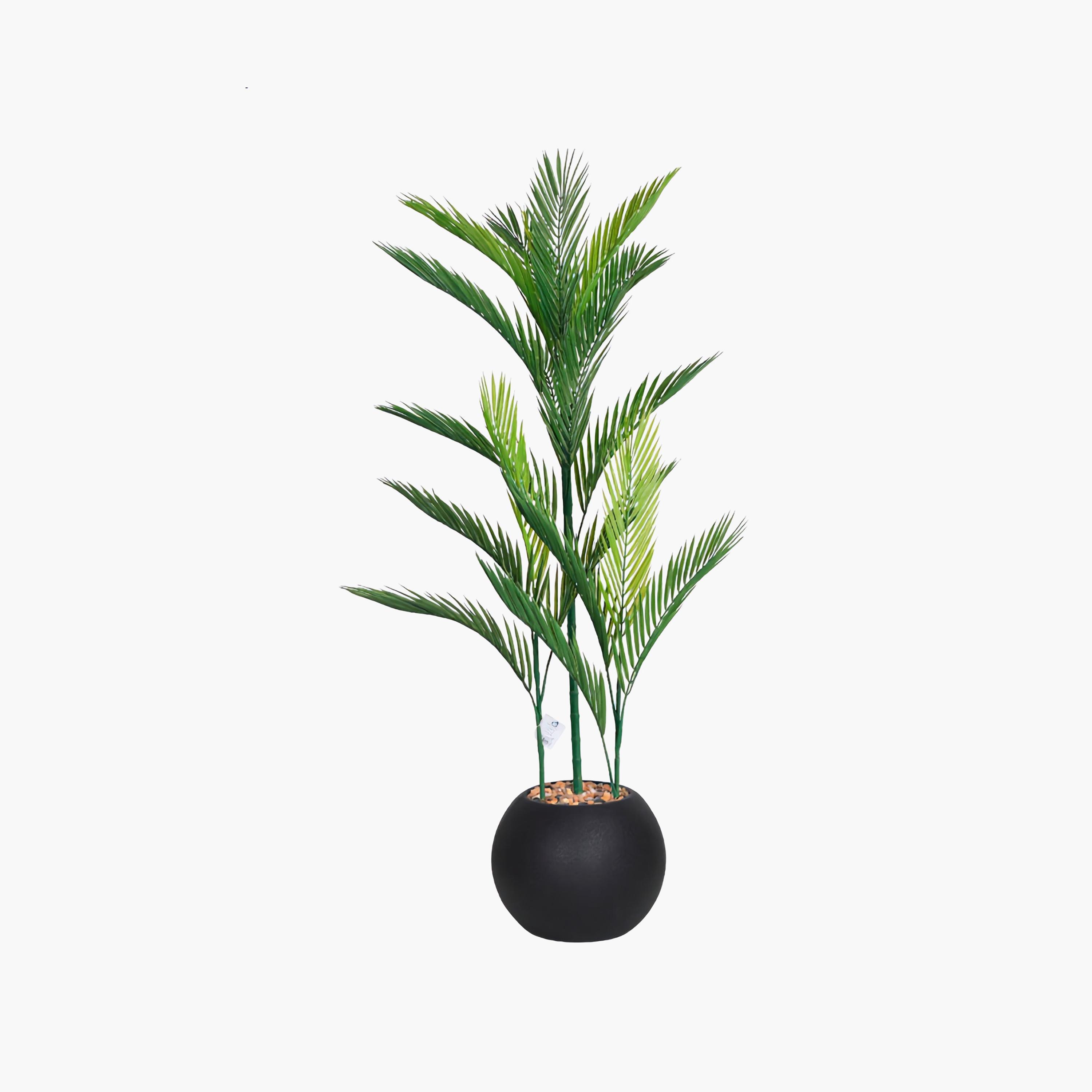 Maria Homes Potted Artificial Areca Palm Plant-household-gardenandoutdoor-artificialflowersandplants-flowers-image-2
