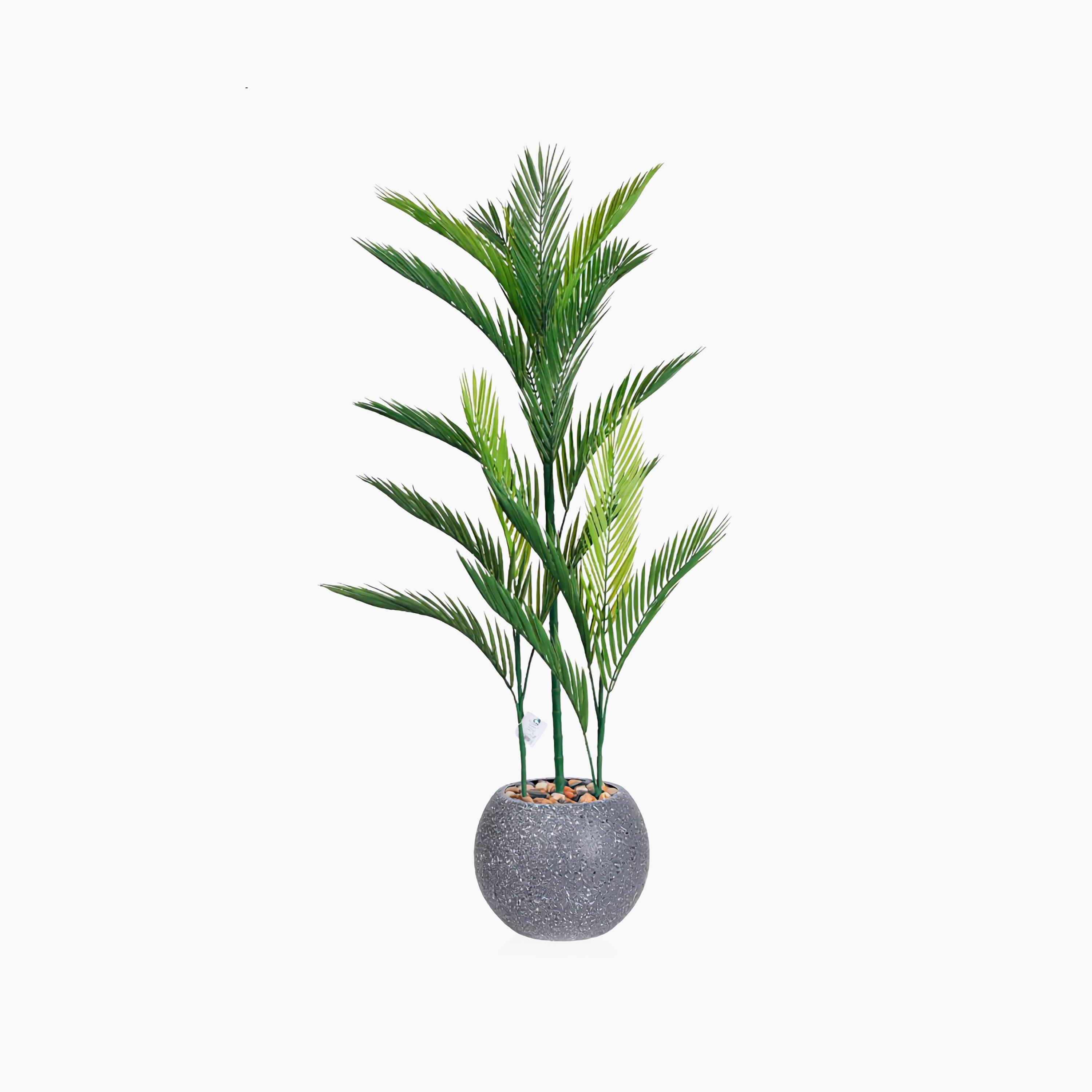 نبتة أريكا بالم صناعية بأصيص من ماريا هومز-household-gardenandoutdoor-artificialflowersandplants-flowers-image-2