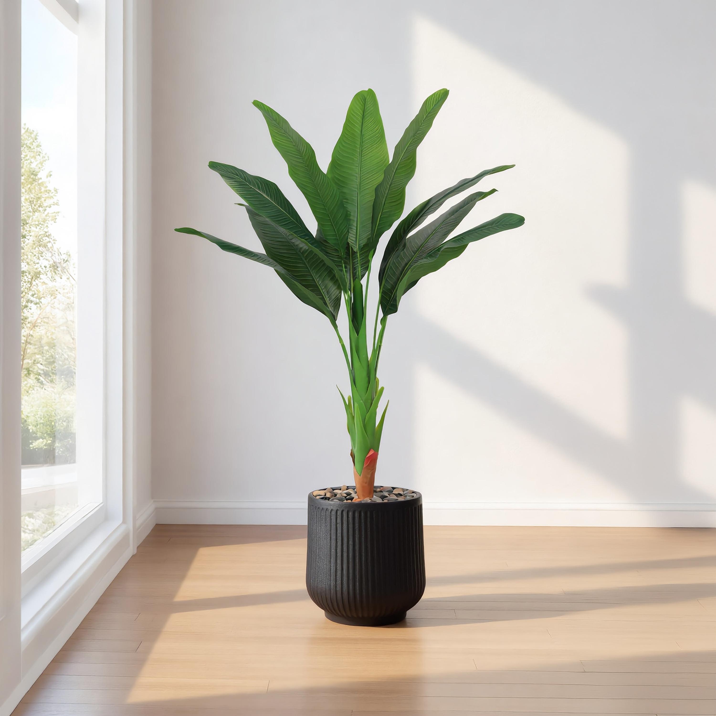Maria Homes Potted Artificial Bird of Paradise Plant-household-gardenandoutdoor-artificialflowersandplants-flowers-image-1